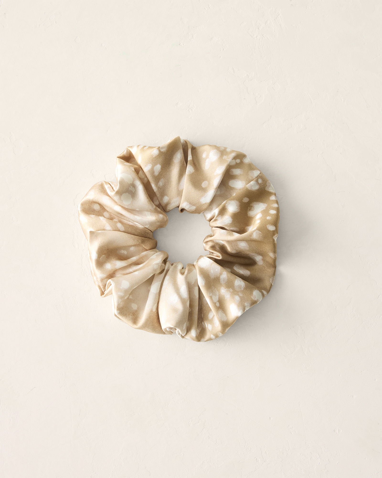 Washable Silk Printed Scrunchie