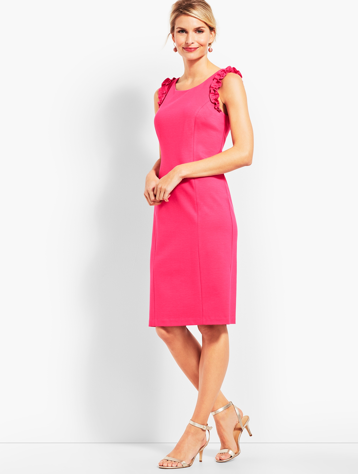 Ponte Sheath Dress | Talbots Ponte Sheath Dress | Talbots