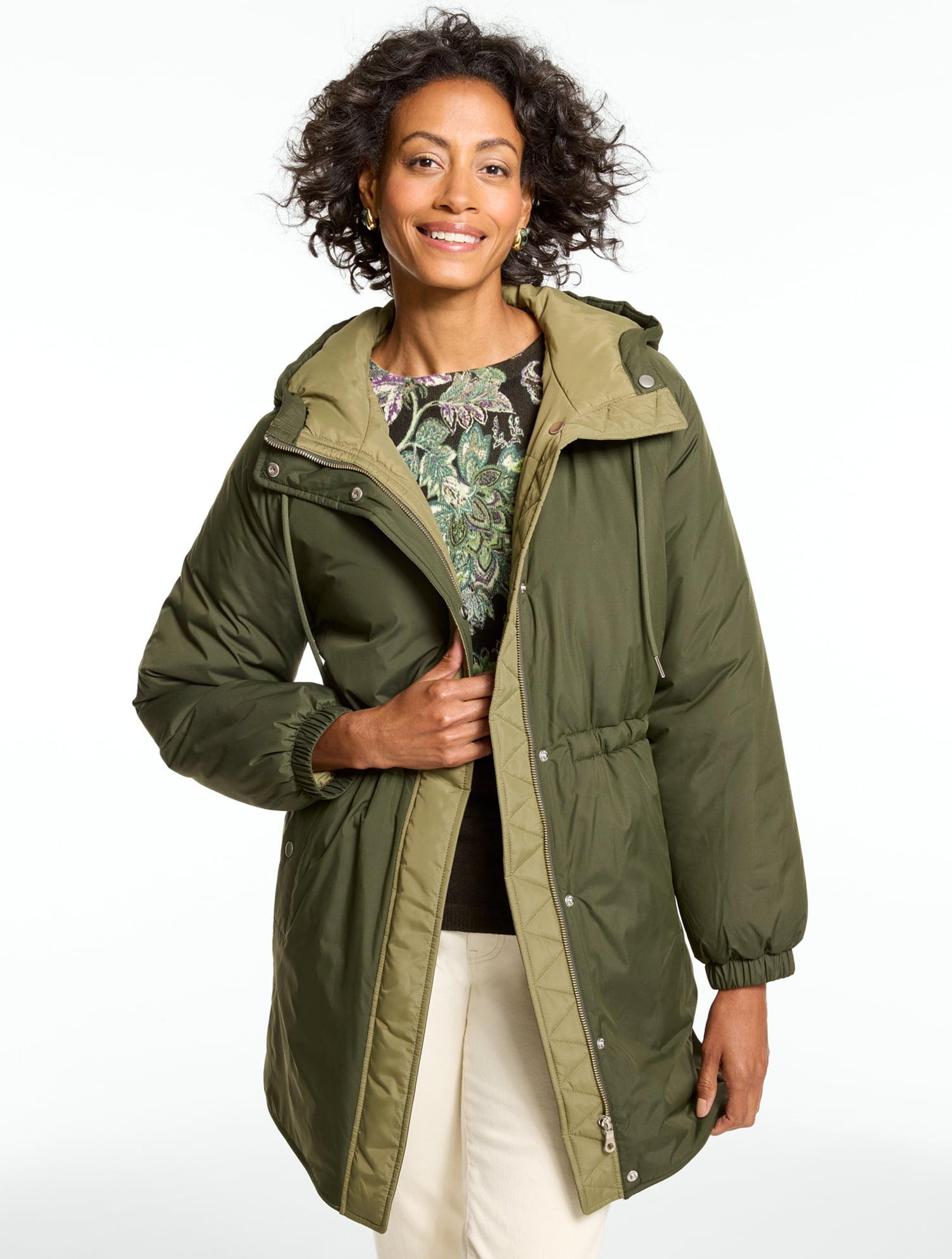 Parka Jacket - Shadow Stripe