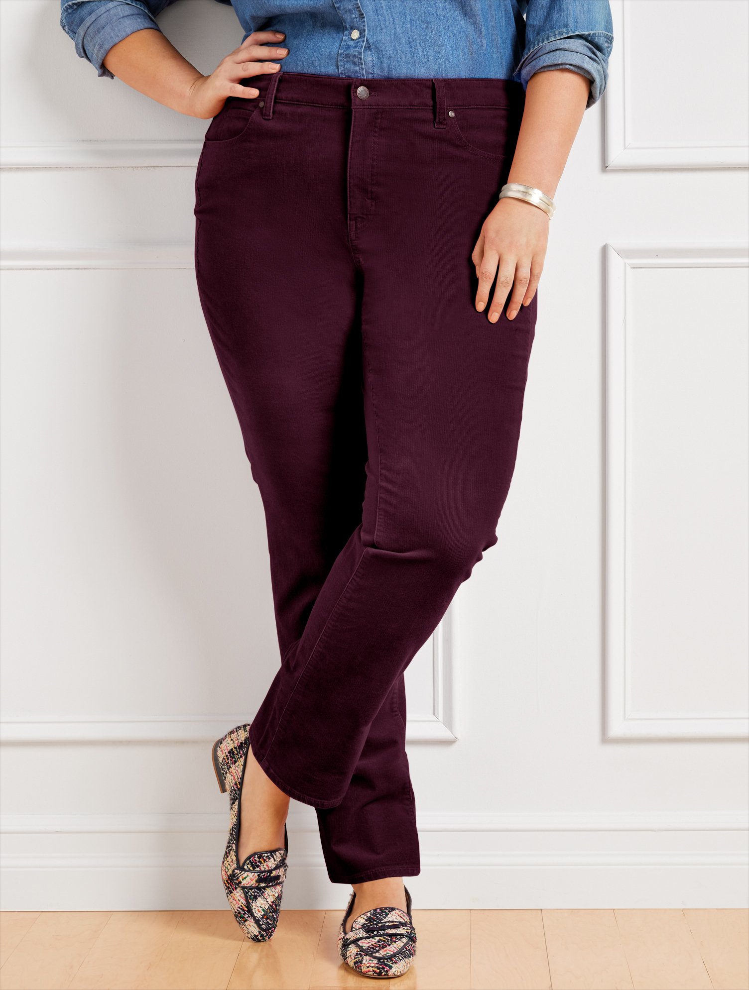 Talbots Stretch Cord Pants Talbots Corduroy Pants Women 16W Plus