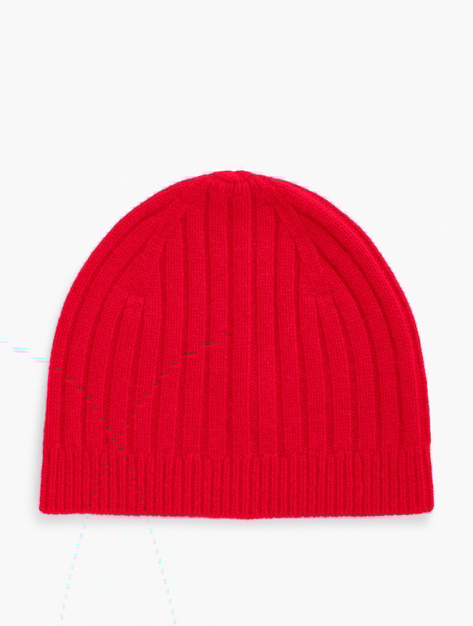Talbots Cashmere Beanie - Red - 001