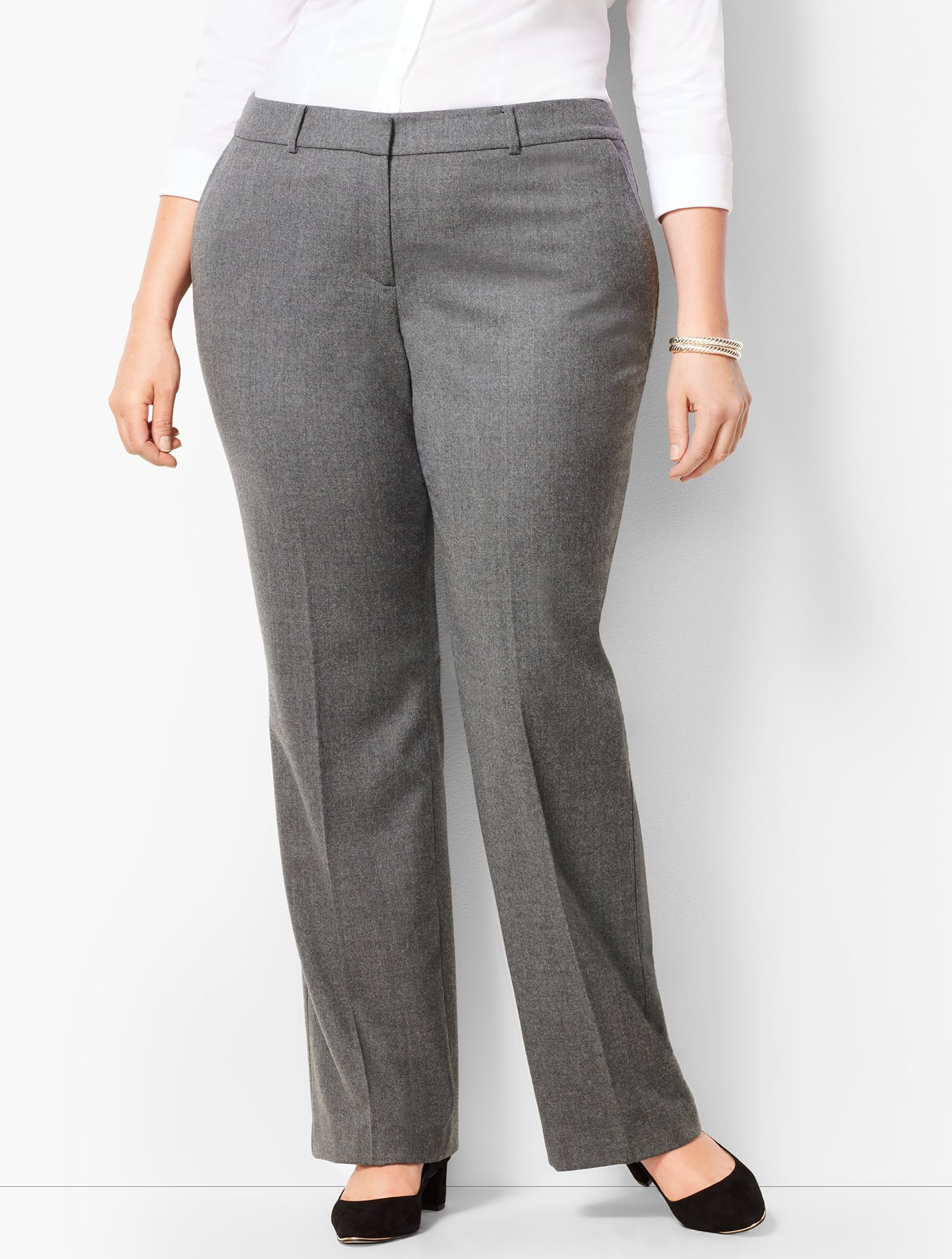 women's lee modern series curvy fit maxwell dress pants Maxwell Pants in Natural