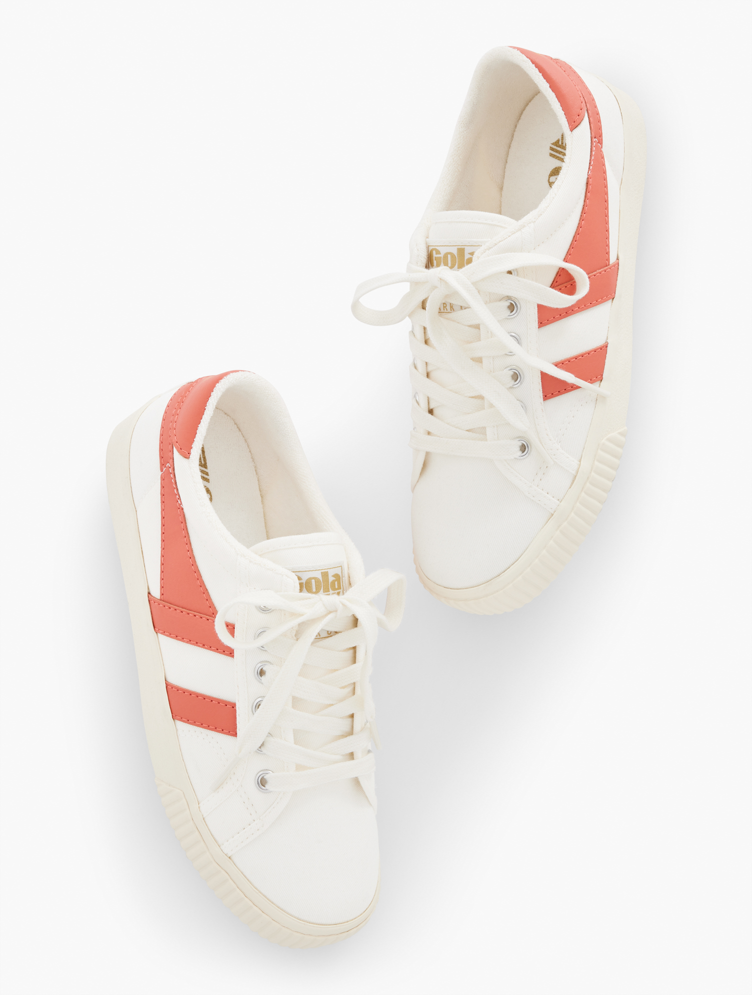 Talbots Golaâ® Mark Cox Tennis Sneakers - White/hot Coral - 6m  In White,hot Coral
