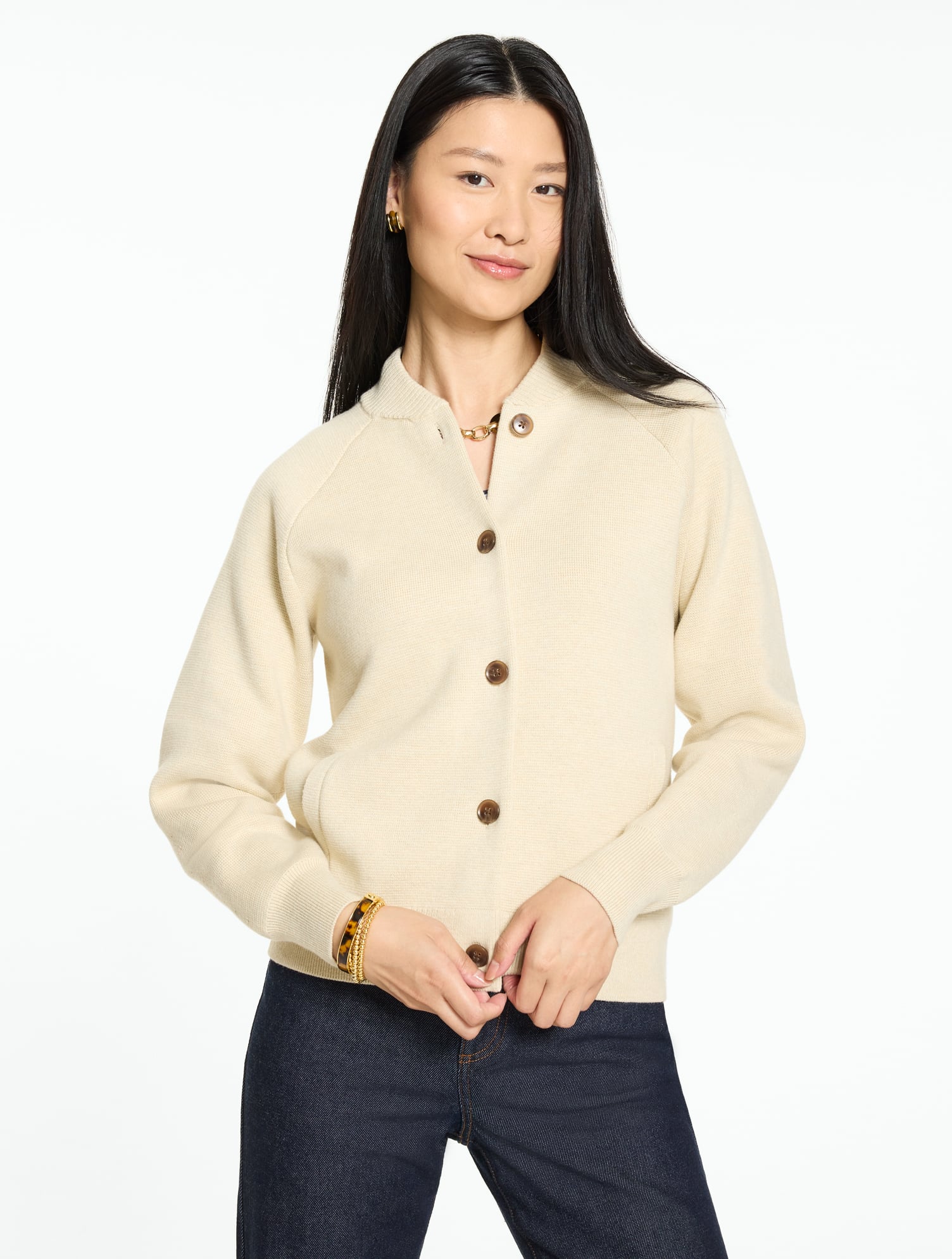 Bomber Sweater Jacket