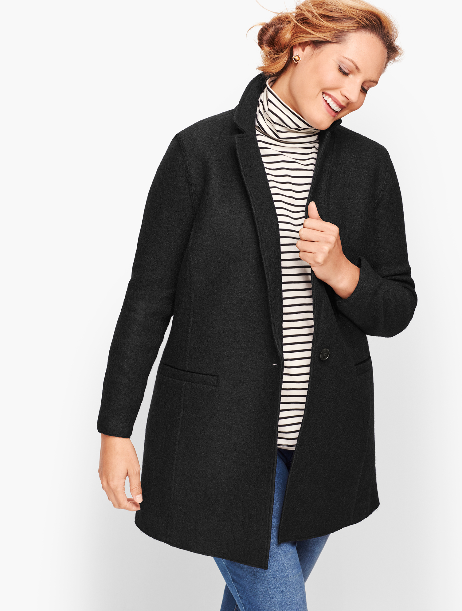 ジャケット・アウター RANDEBOO Basic wool long coat RANDEBOO（ランデブー）の「Basic wool long coat（ダウン