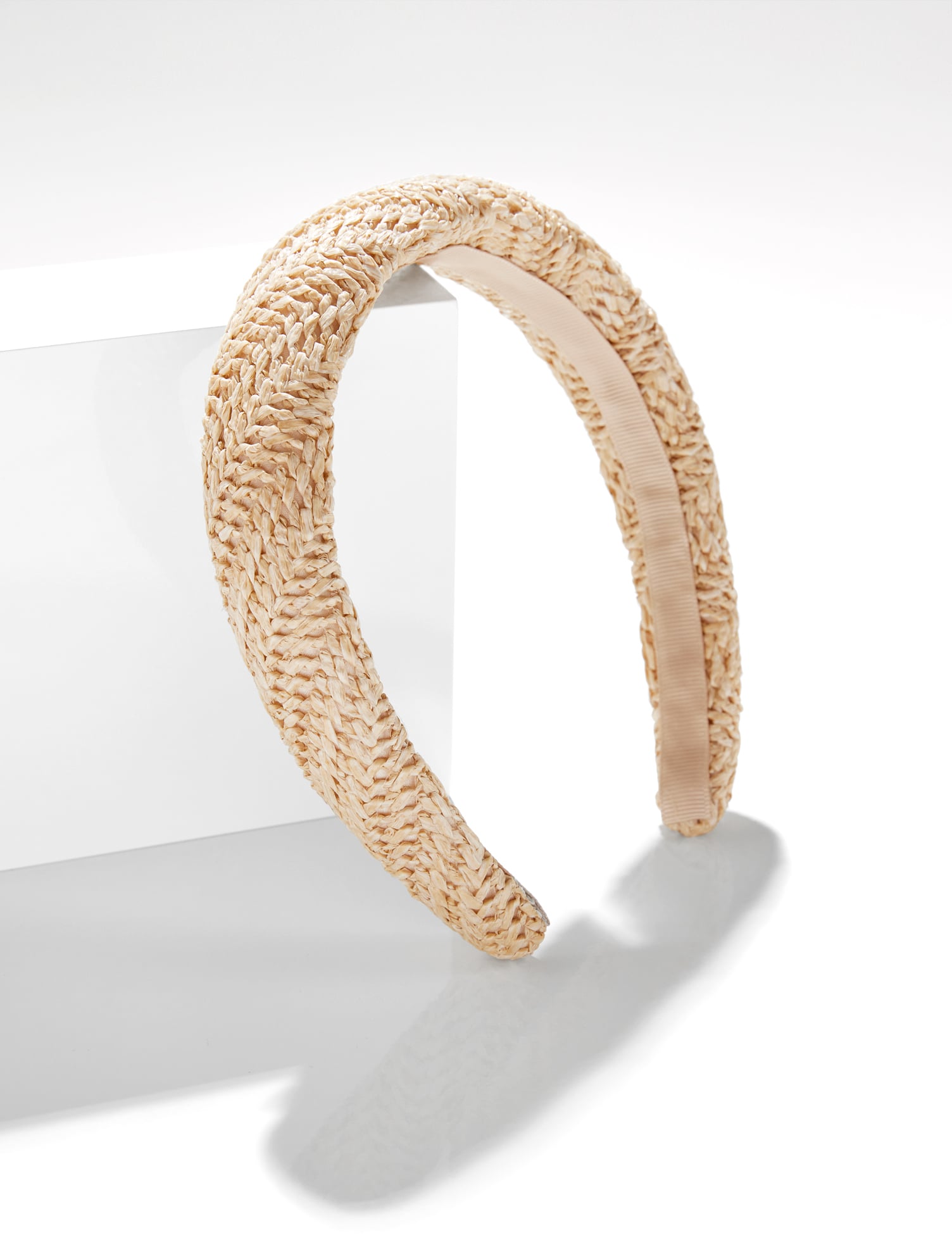 Raffia Headband - Pebblestone - 001 Talbots 30$
