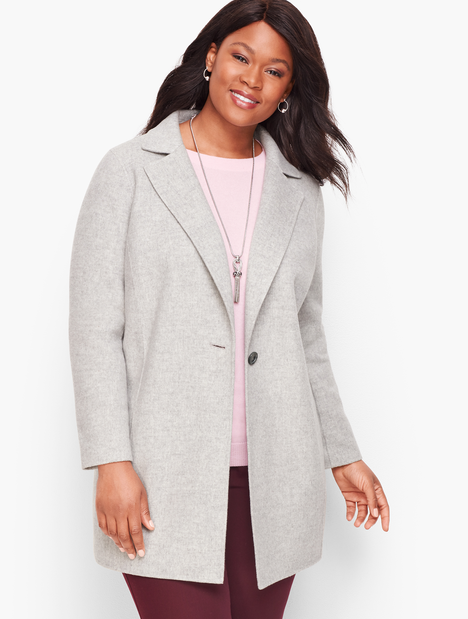 Double Face Wool Jacket | Talbots