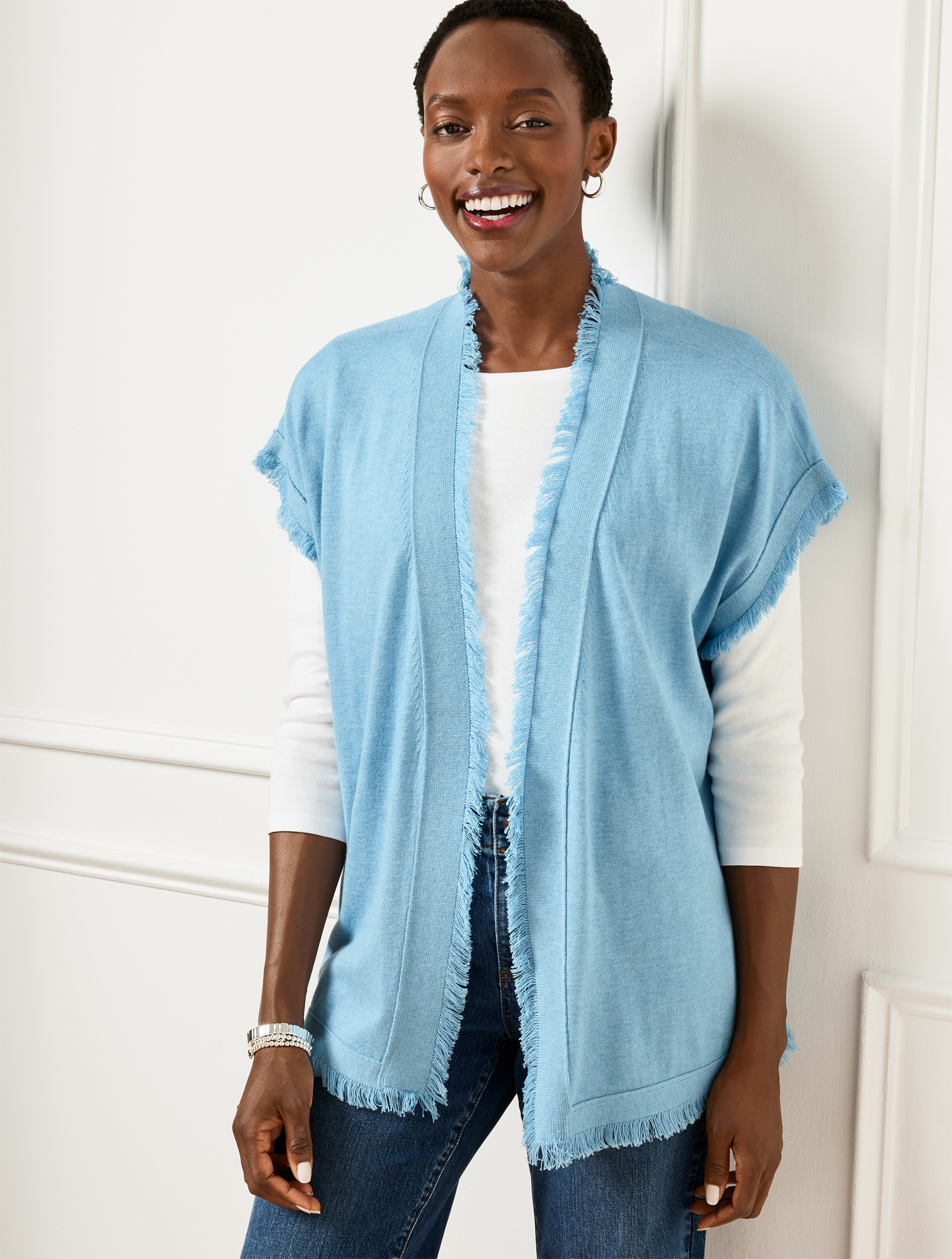 Sleeveless Cardigan | Talbots