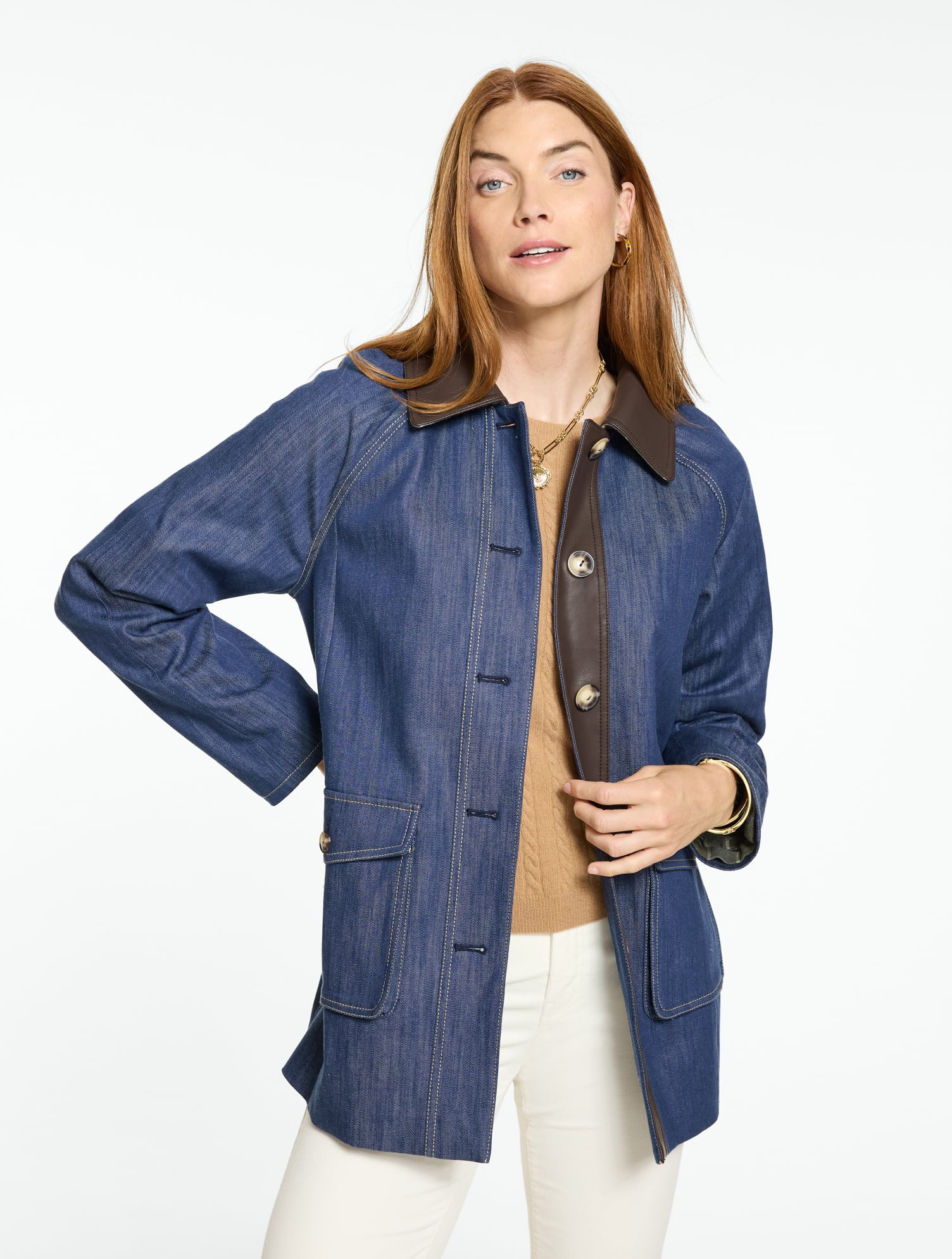 Refined Denim Barn Jacket