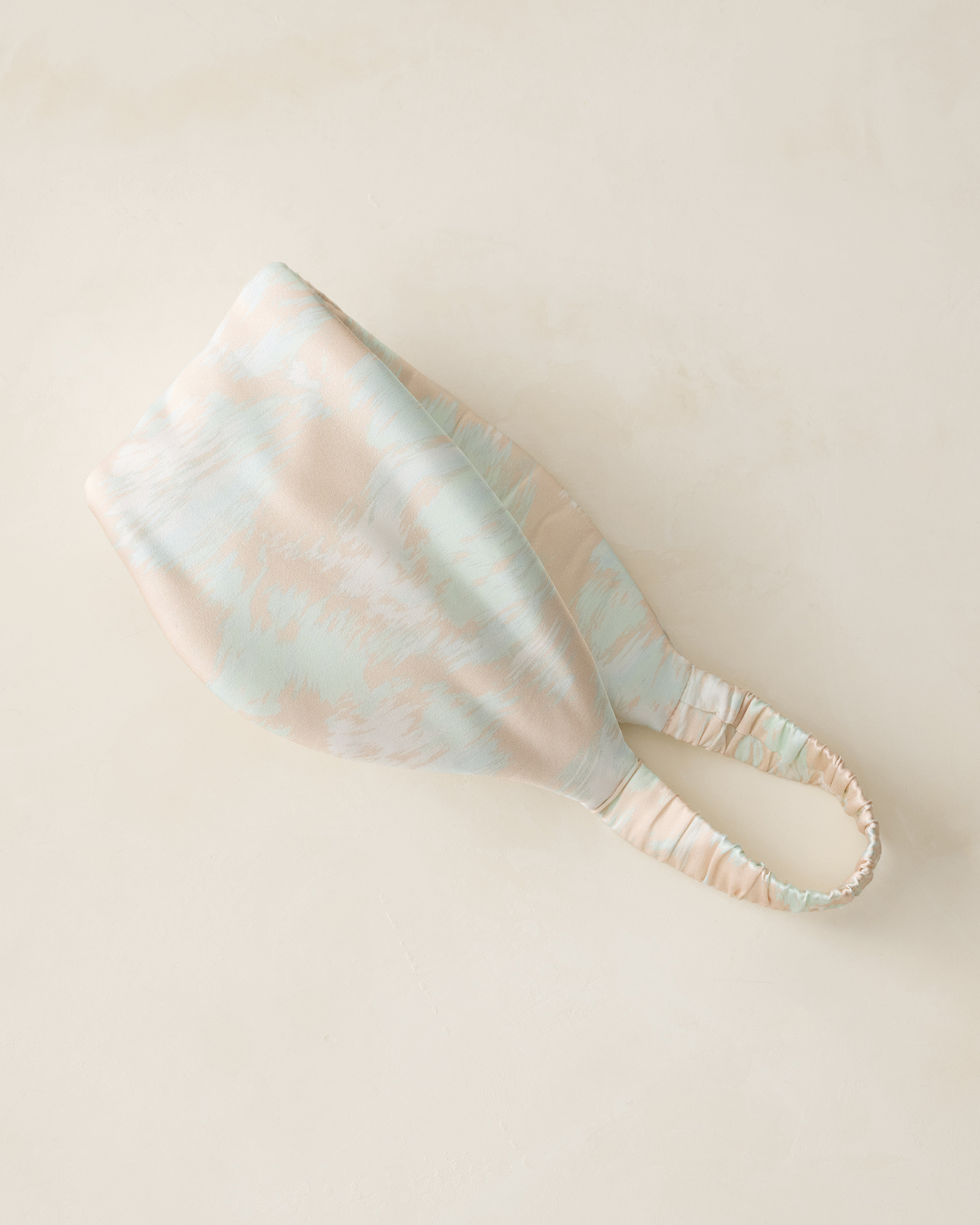 Washable Silk Printed Puffer Eye Mask