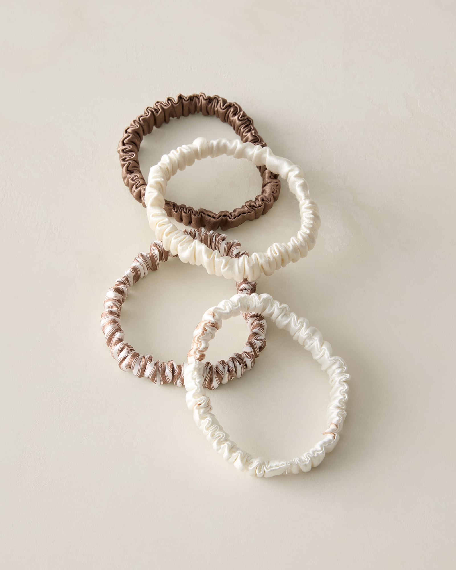 Washable Silk Hair Ties — Multi - thumbnail 4