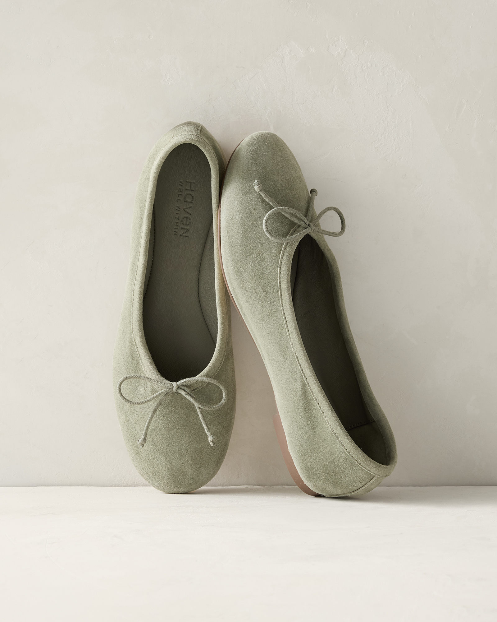 Suede Ballet Flats | Haven Well Within