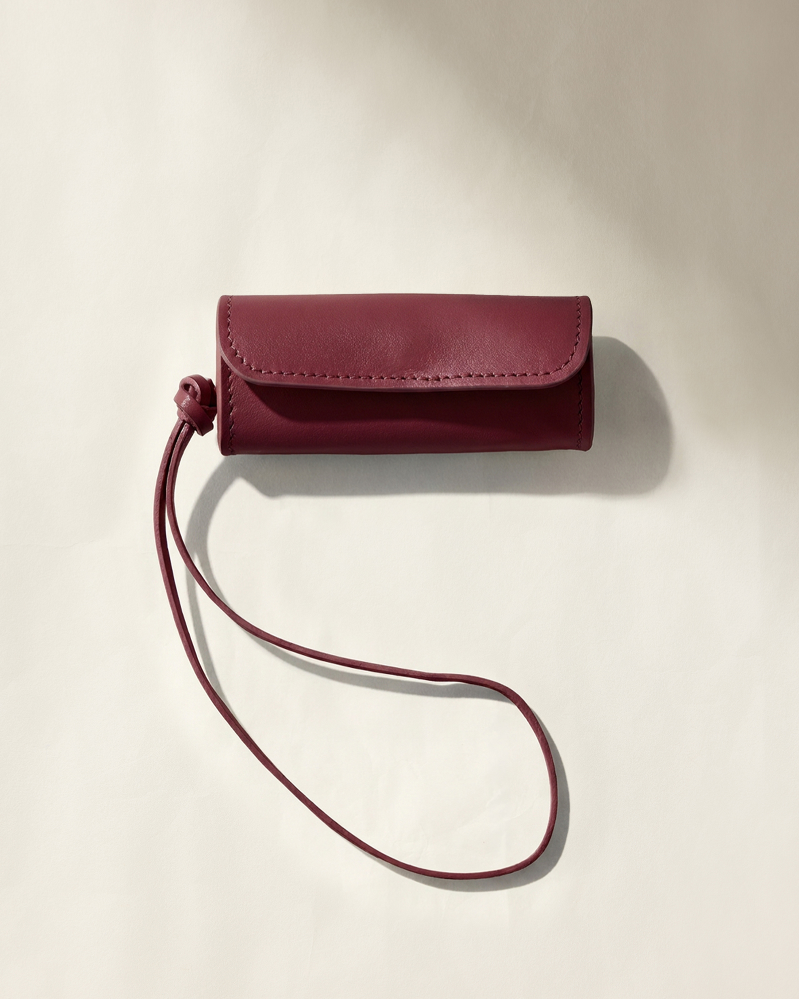Italian Leather Lipstick Case