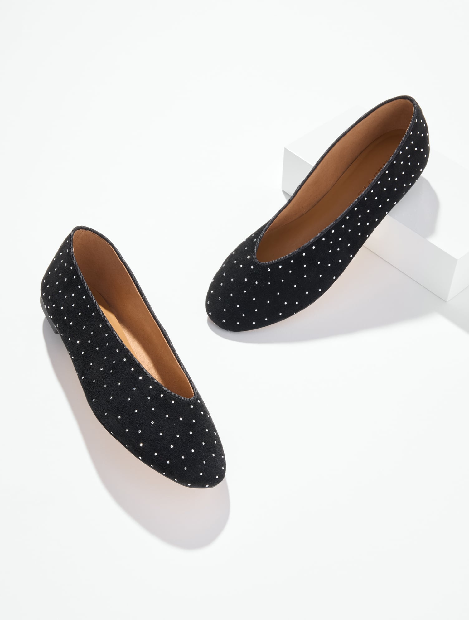 Vera Embellished Ballet Flats