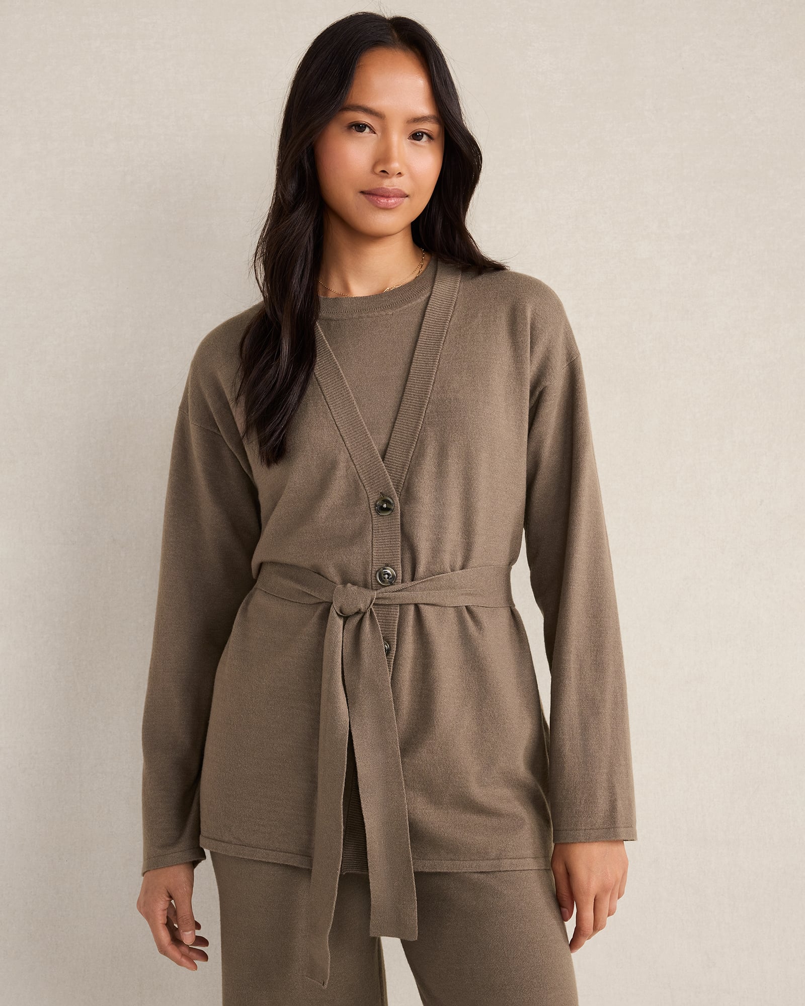 Relaxed Jersey Cardigan | Haven Well Within