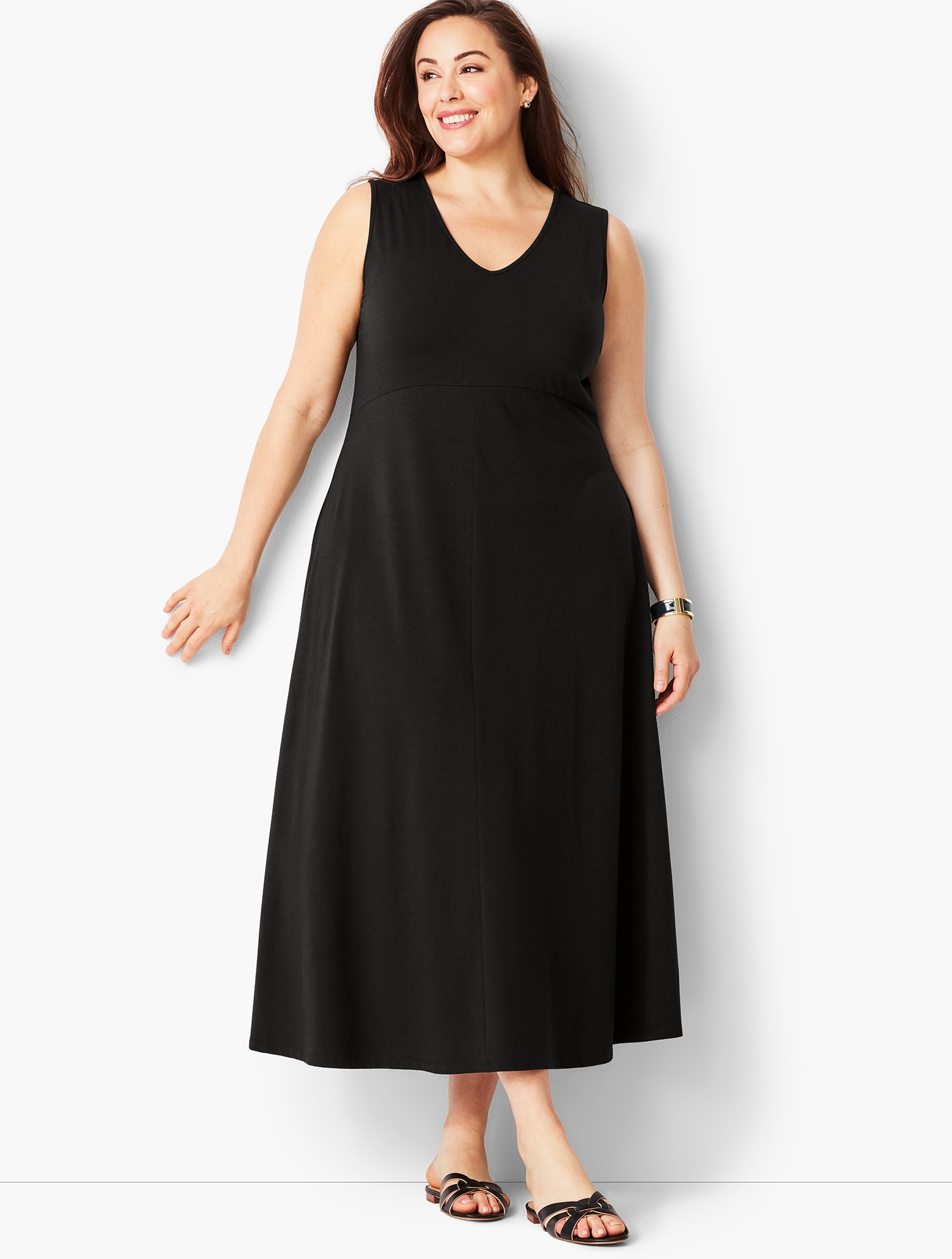 Casual Jersey Maxi Dress | Talbots Casual Jersey Maxi Dress | Talbots