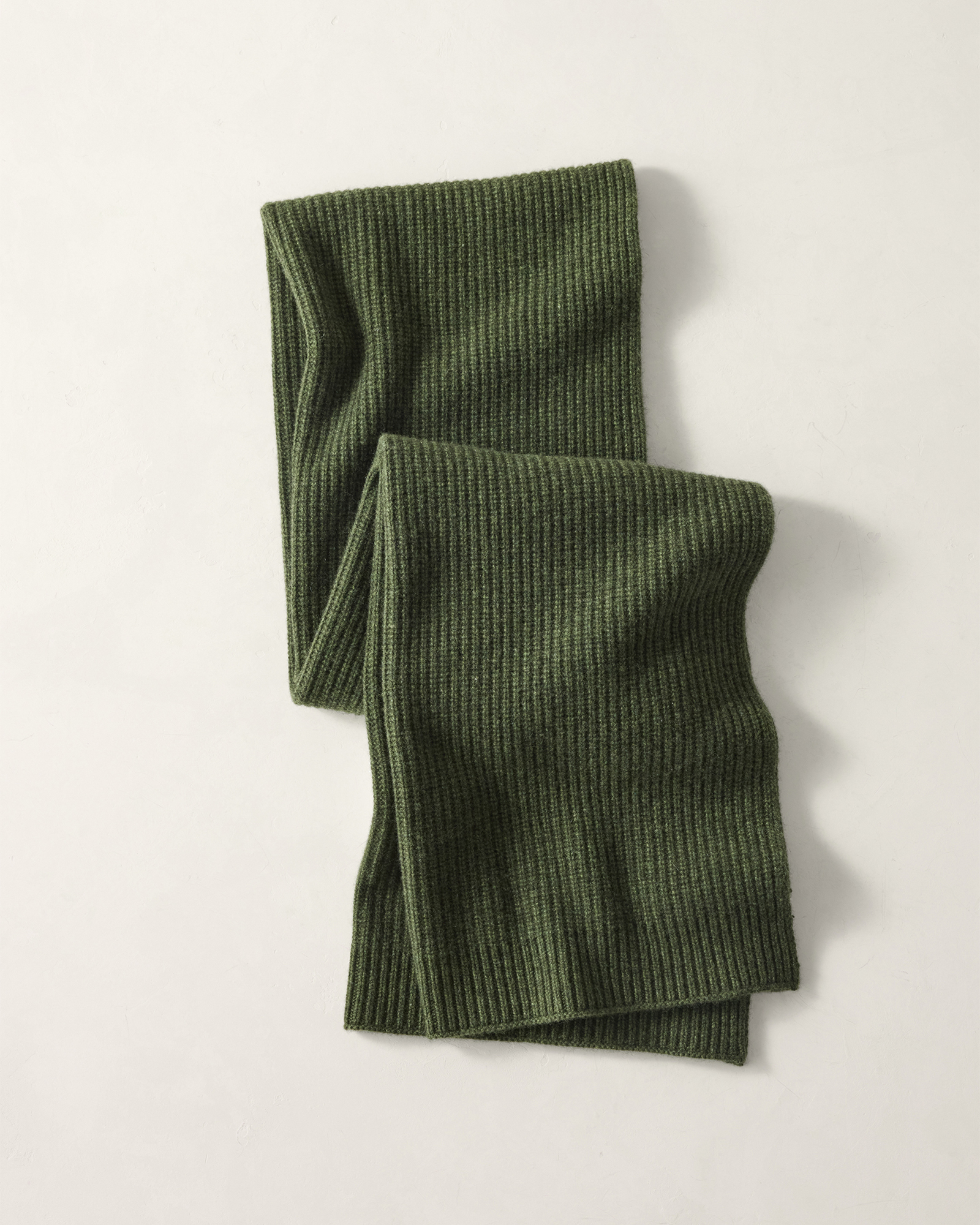 Cashmere Shaker Stitch Scarf