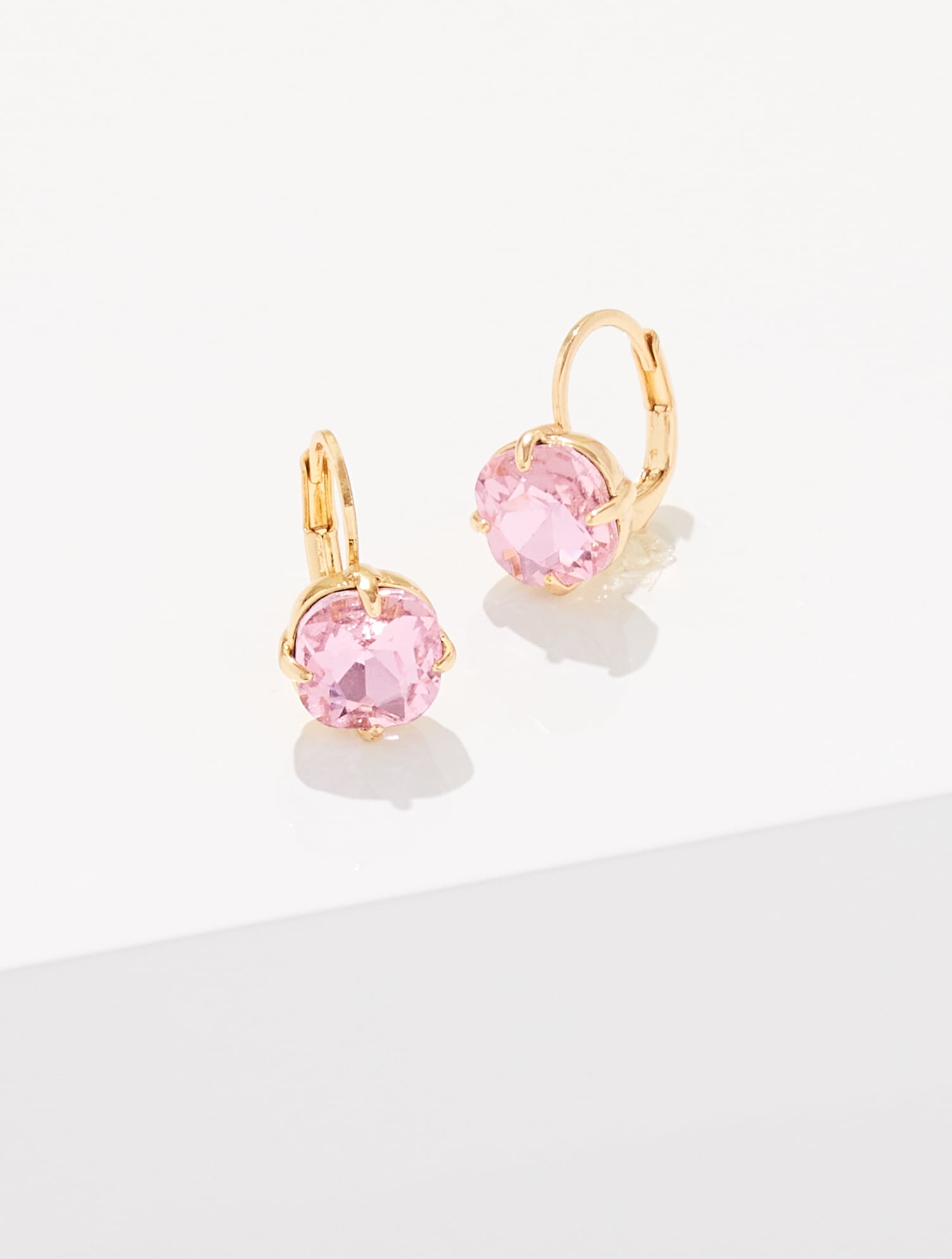 Piqué Crystal Stud Earrings