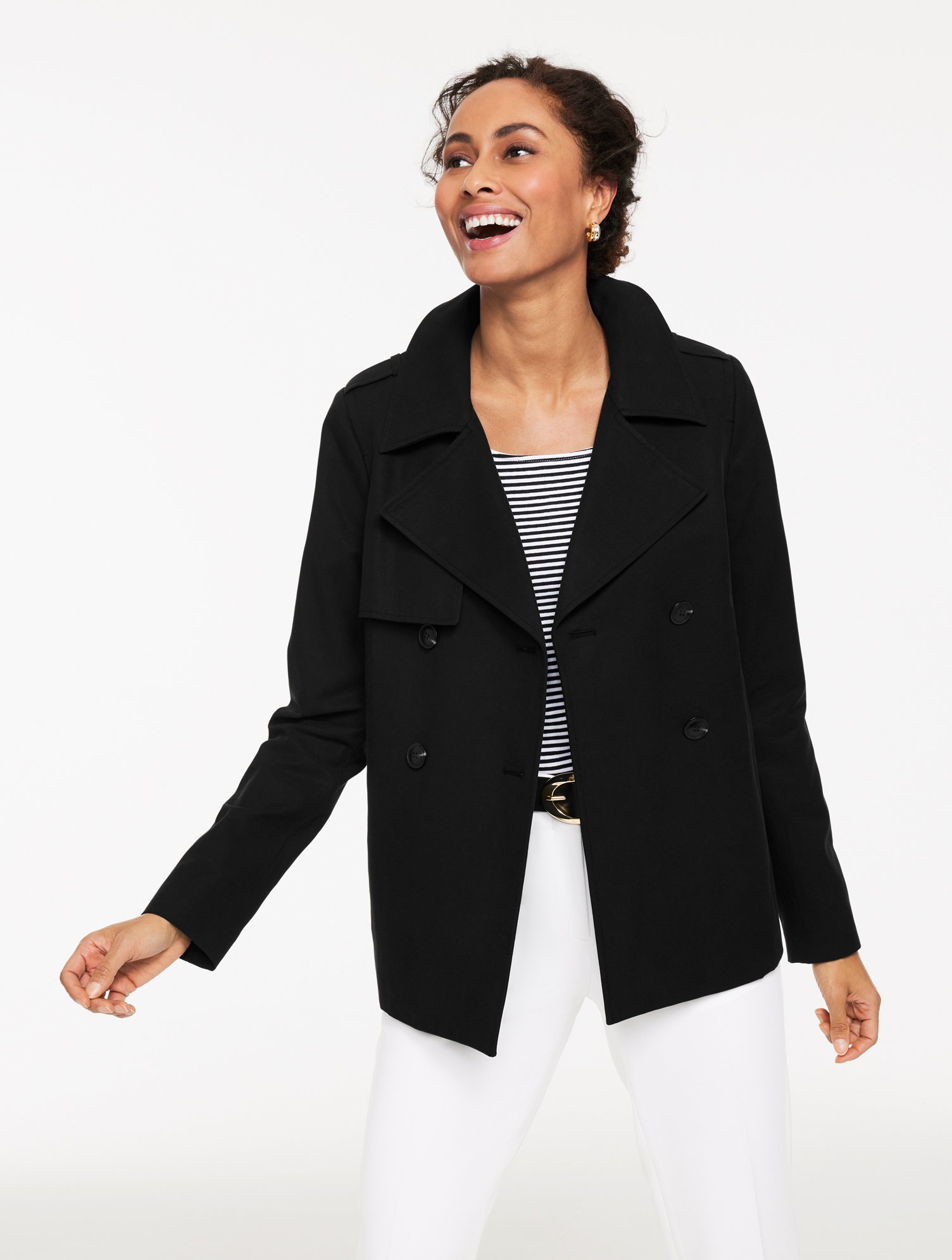 Short Trench Coat | Talbots