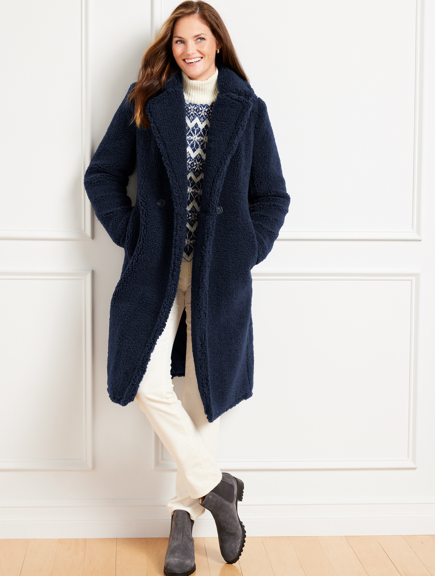 Sherpa Teddy Coat | Talbots