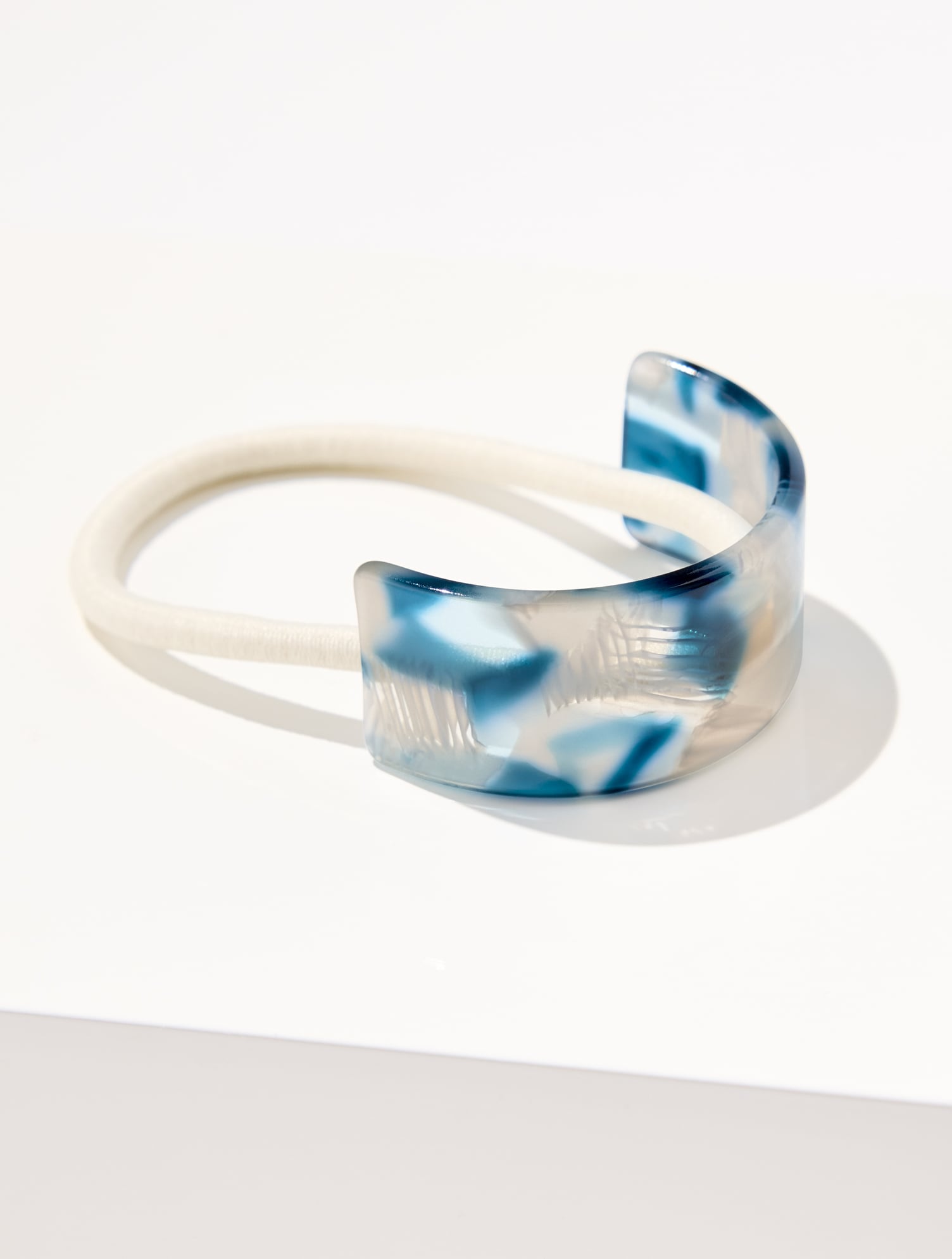 Marble Hair Tie - Blue Ice - 001 Talbots