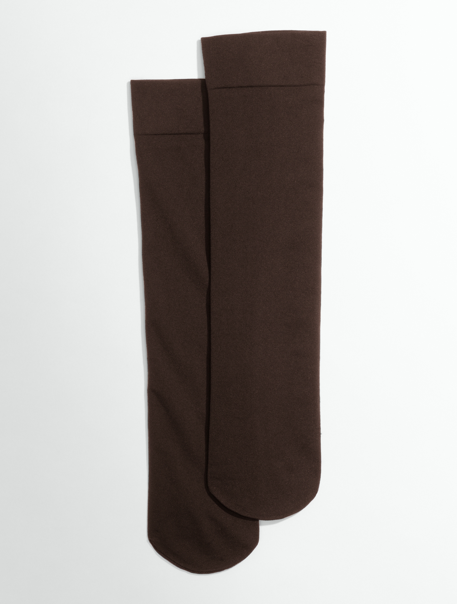 Talbots Microfiber Trouser Socks - Pine Cone - 001