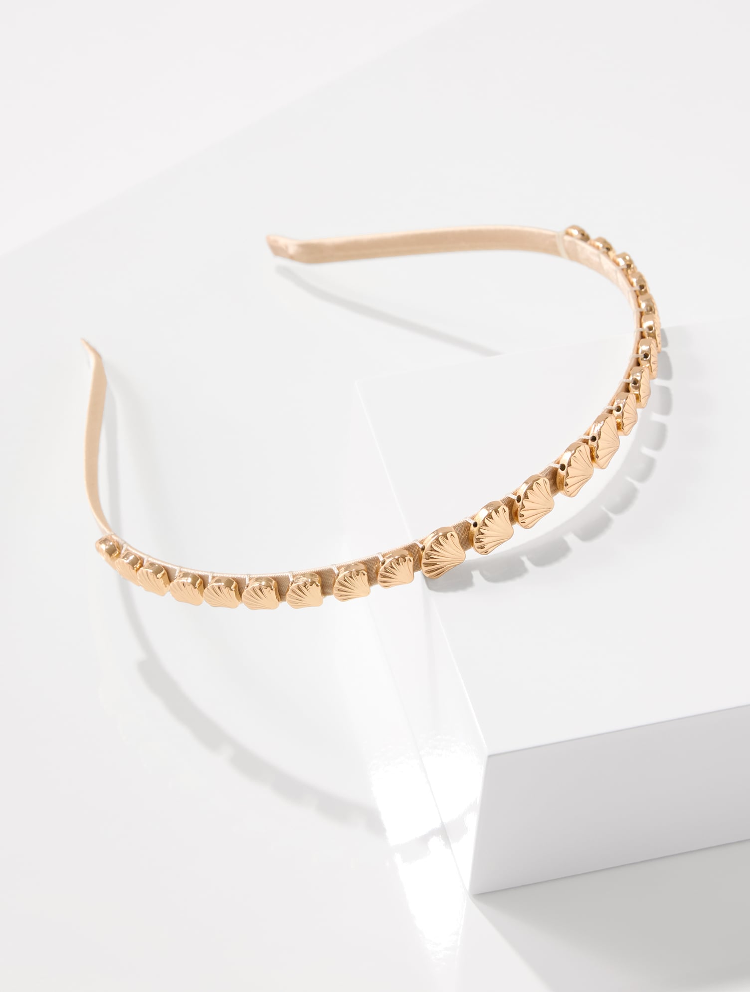 Seashell Headband - Gold - 001 Talbots 30$