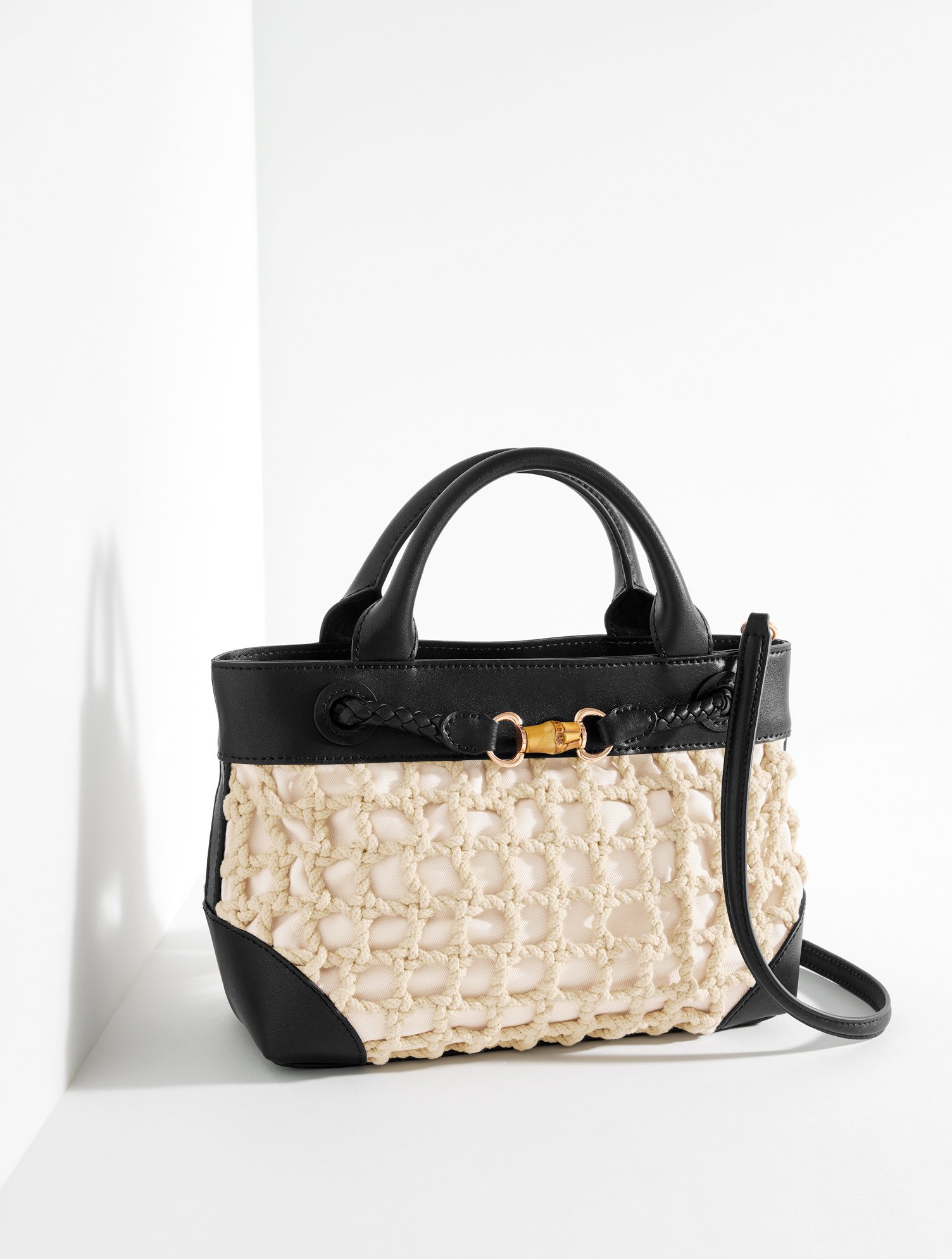 Knotted Cord Satchel