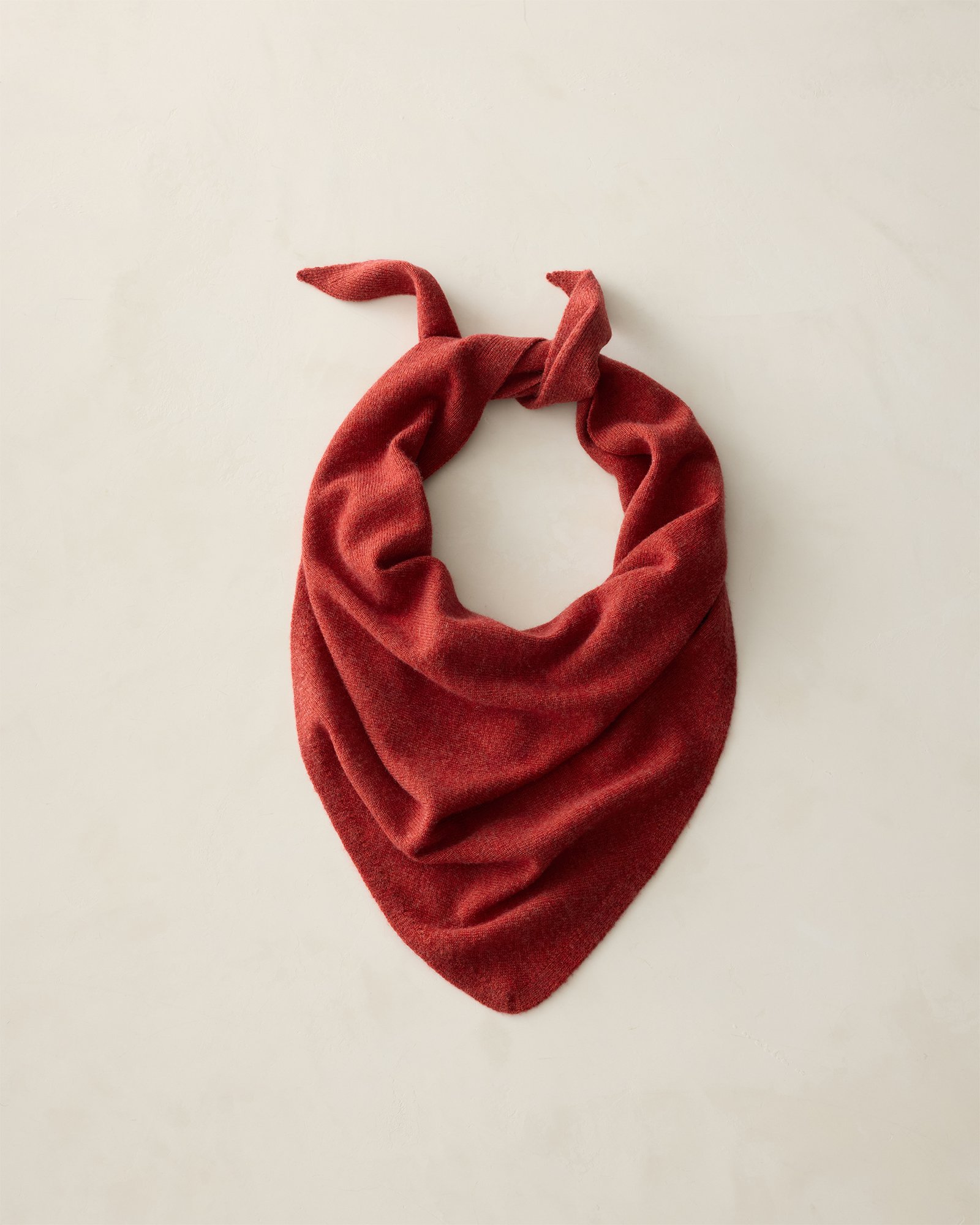 Wool & Cashmere Triangle Scarf