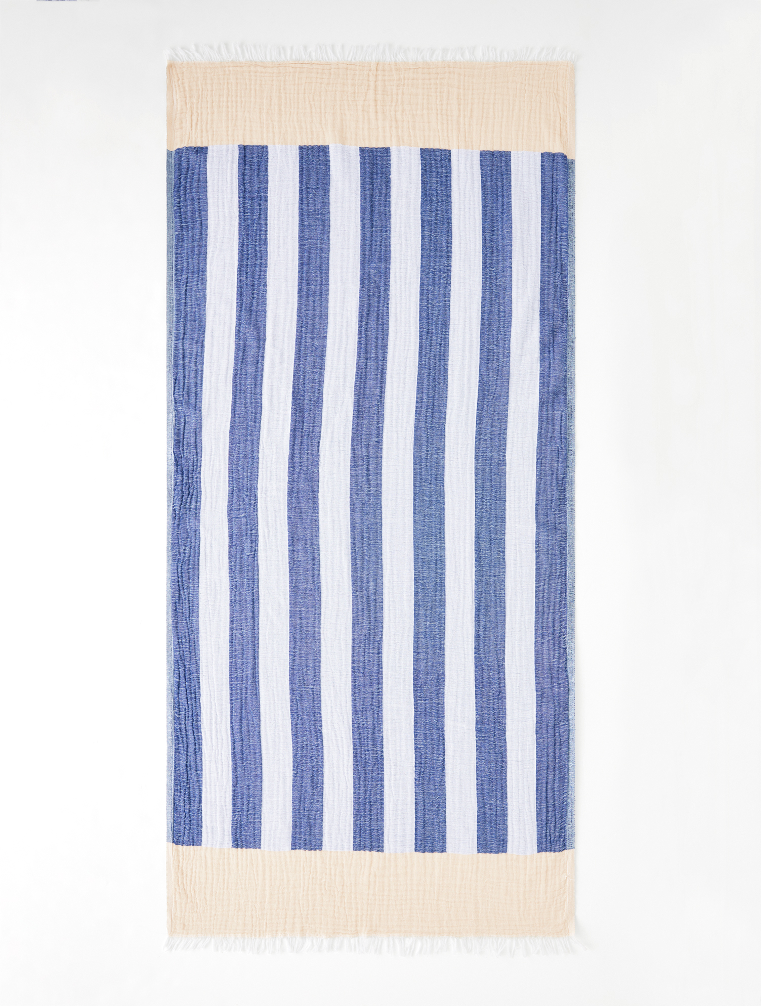 Hat Attack Stripe Turkish Cotton Beach Towel