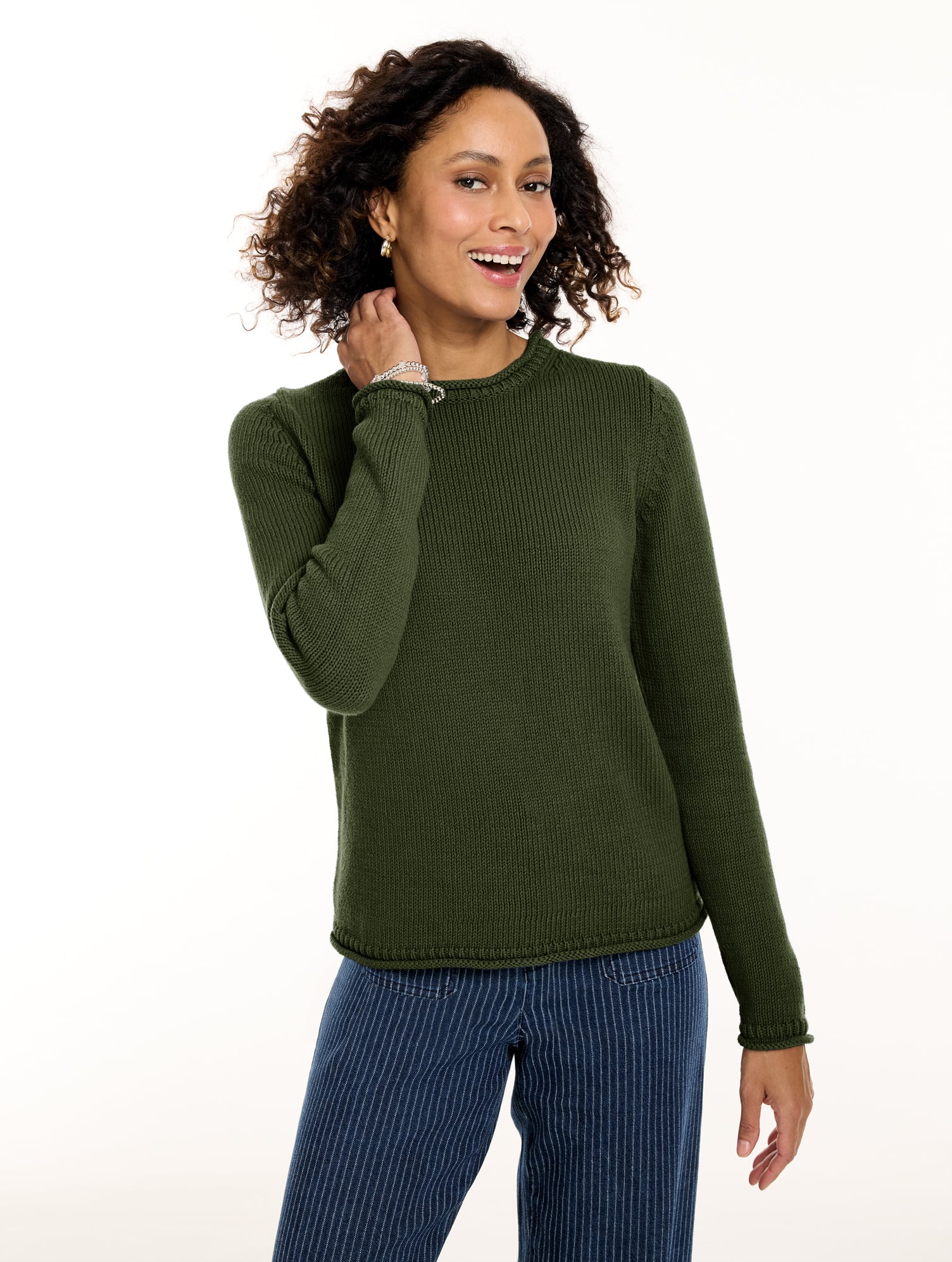 The Classic Roll Neck Sweater