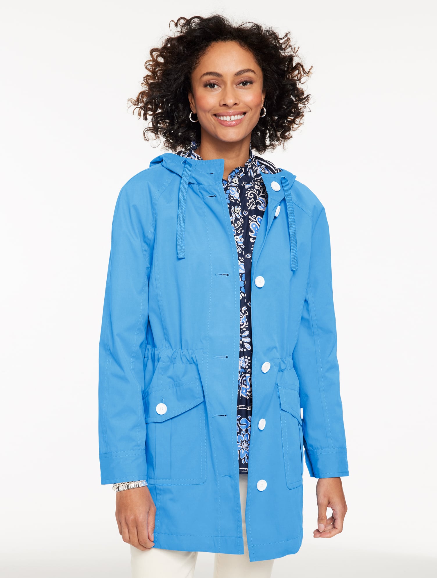 Cotton Twill Toggle Jacket | Talbots