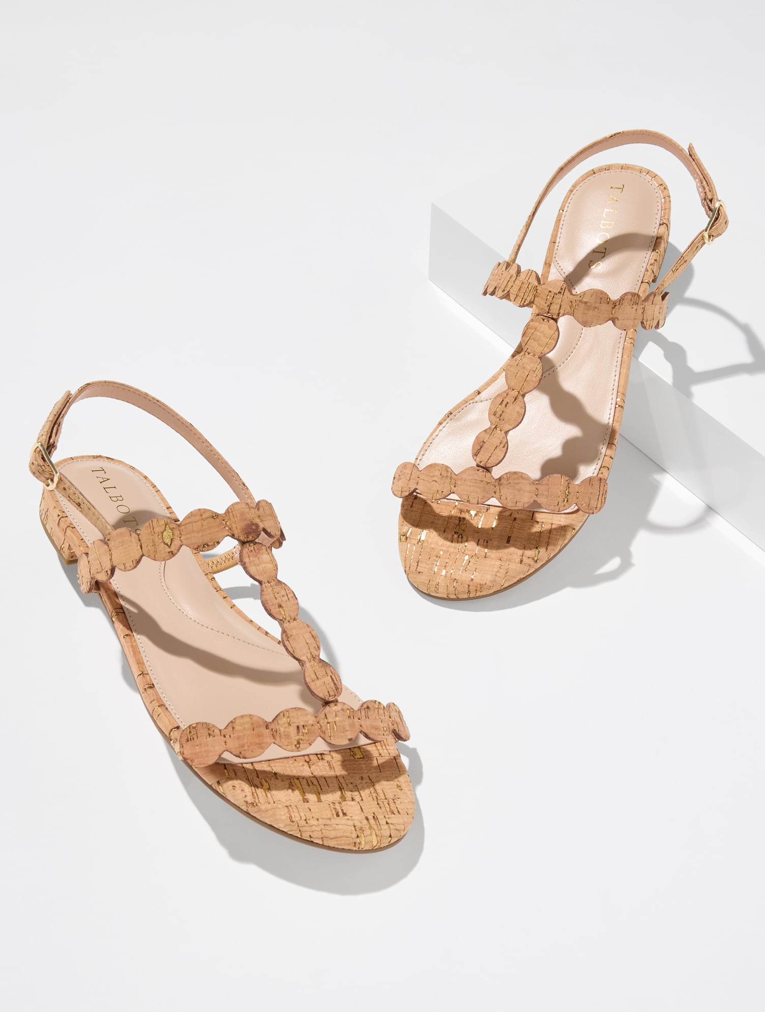 Keri Dot Cork Sandals