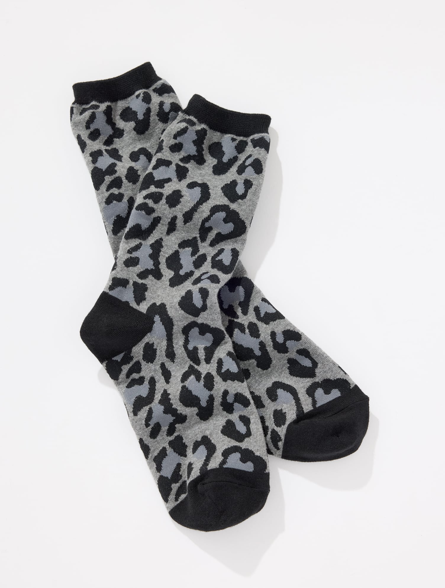 Fabulous Leopard Trouser Socks