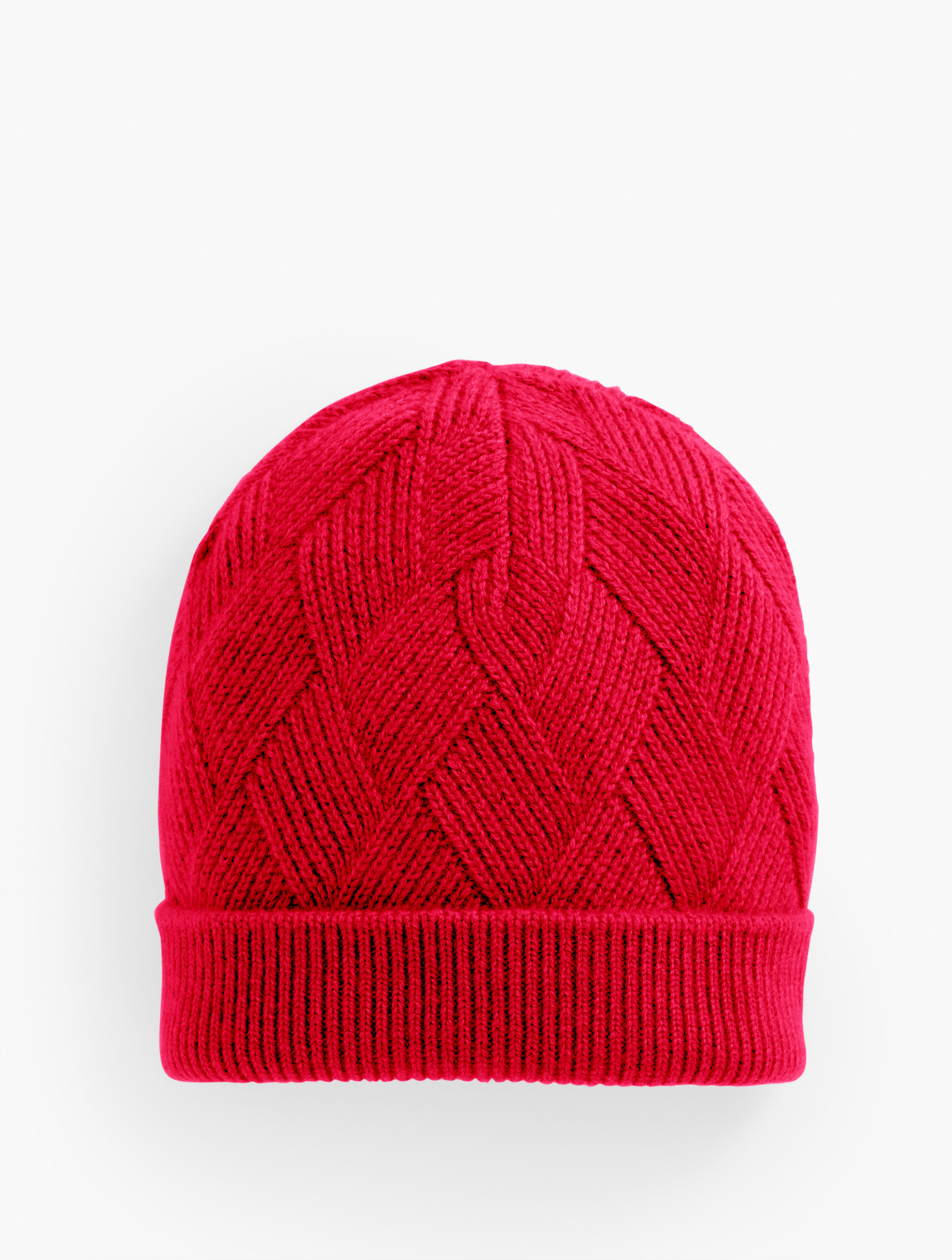 Talbots basketwear cashmere knit beanie Cashmere Beanie | Talbots main image 3