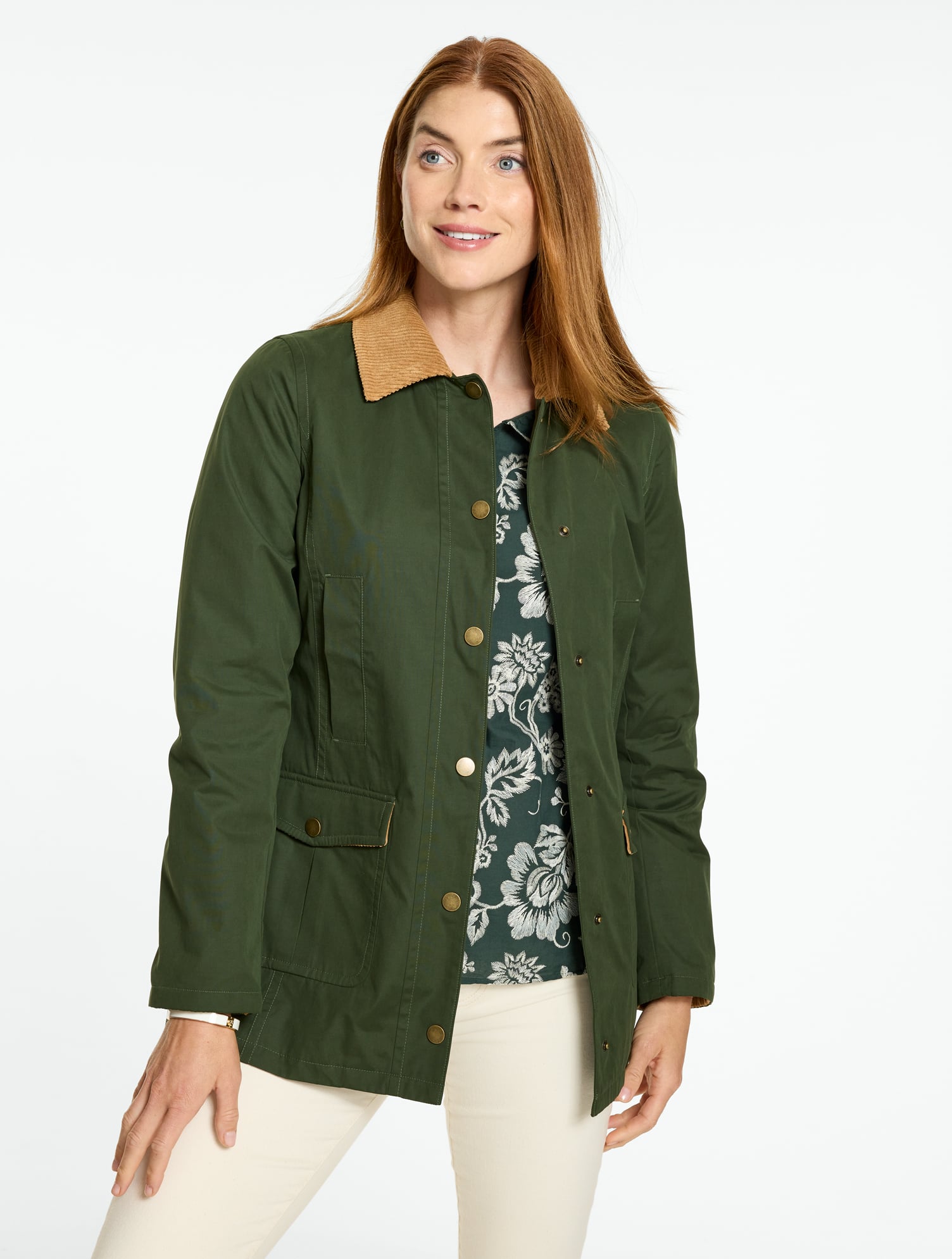 Coated Cotton Barn Jacket