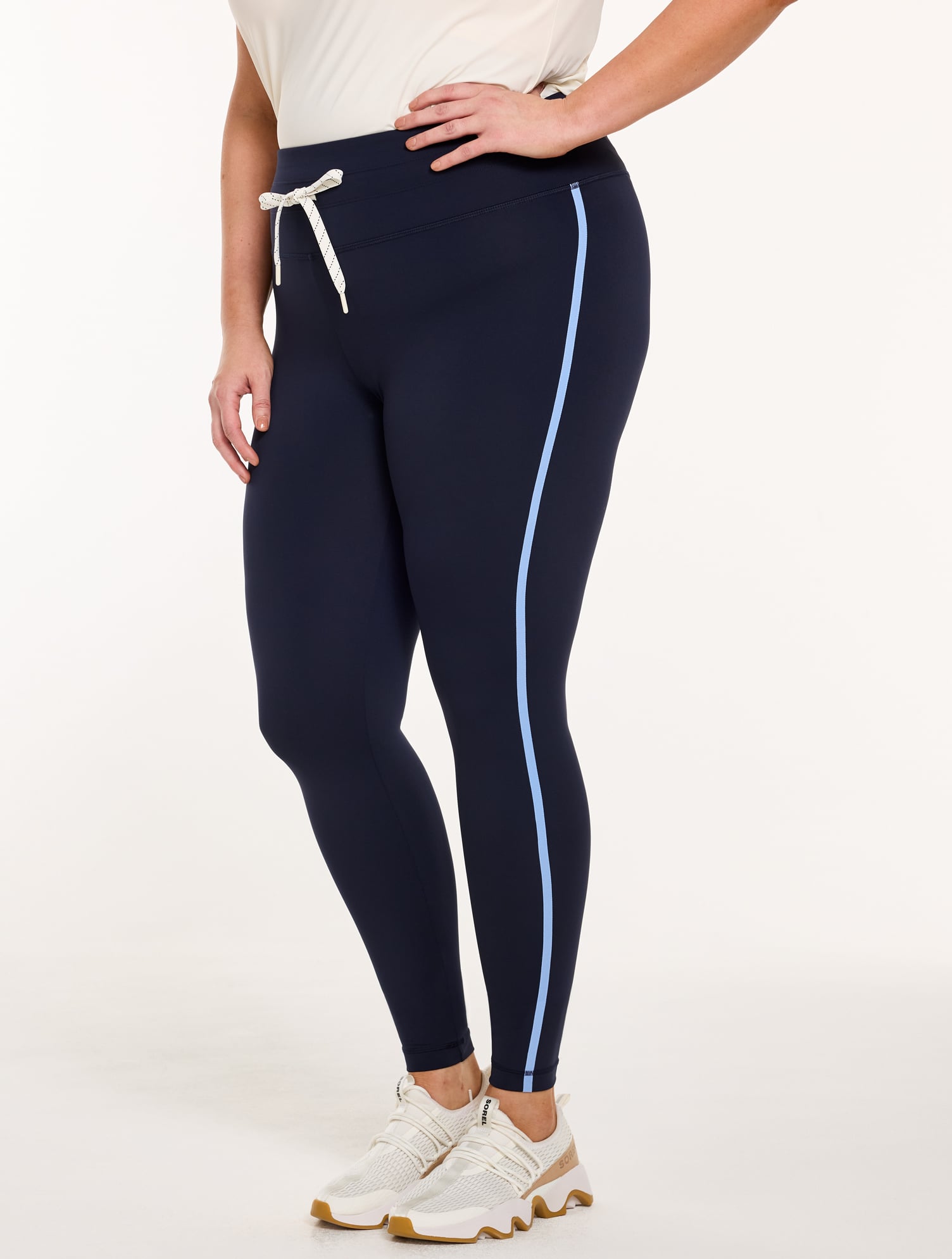 Out & About Leggings - Side Stripe
