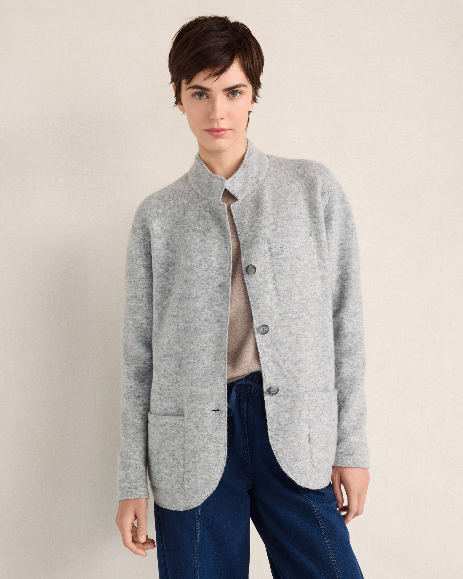 Wool Blend Blazer