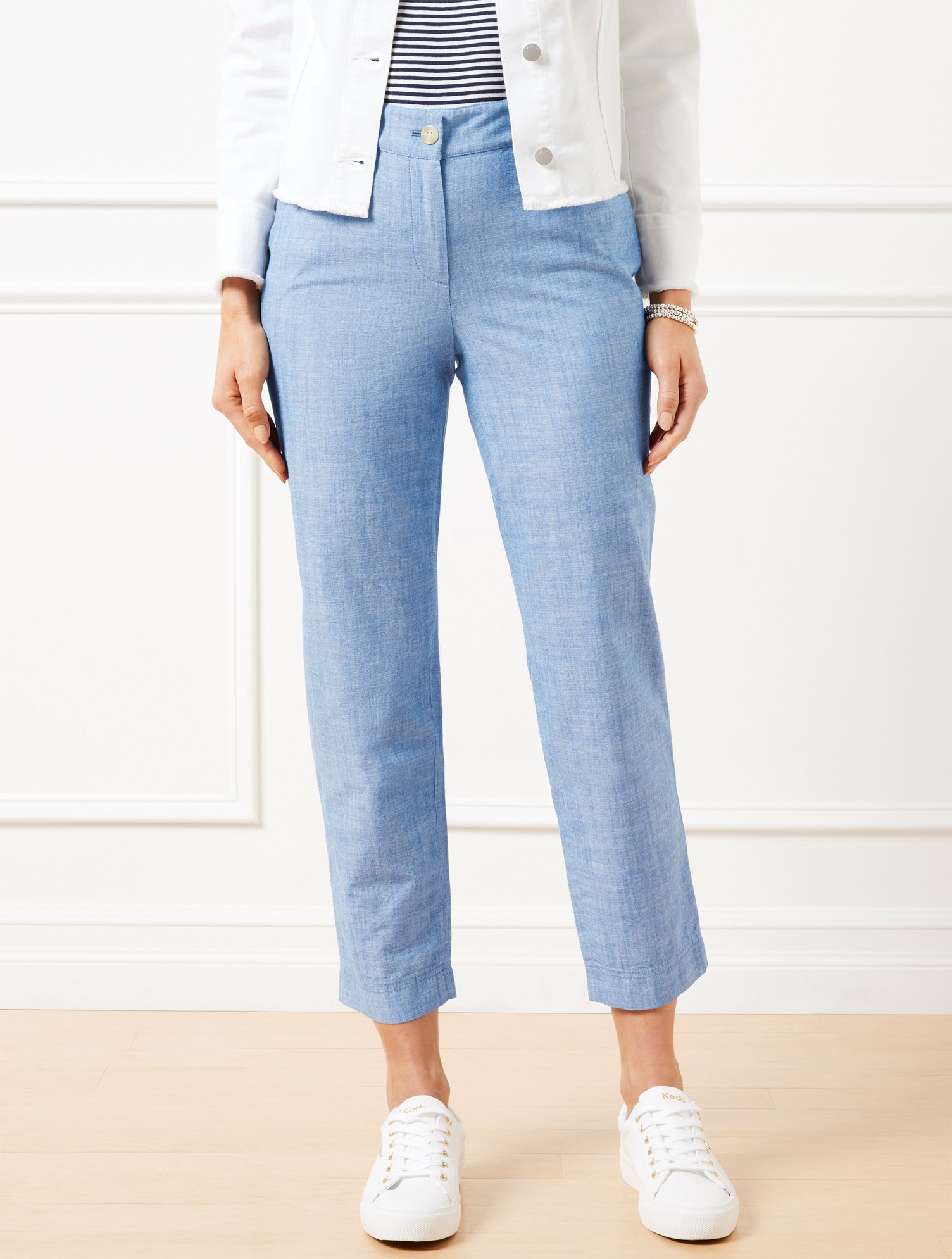 PRY｜Luxe-Cotton Sarouel Cropped Pants｜0 パンツ PRY Luxe-Cotton