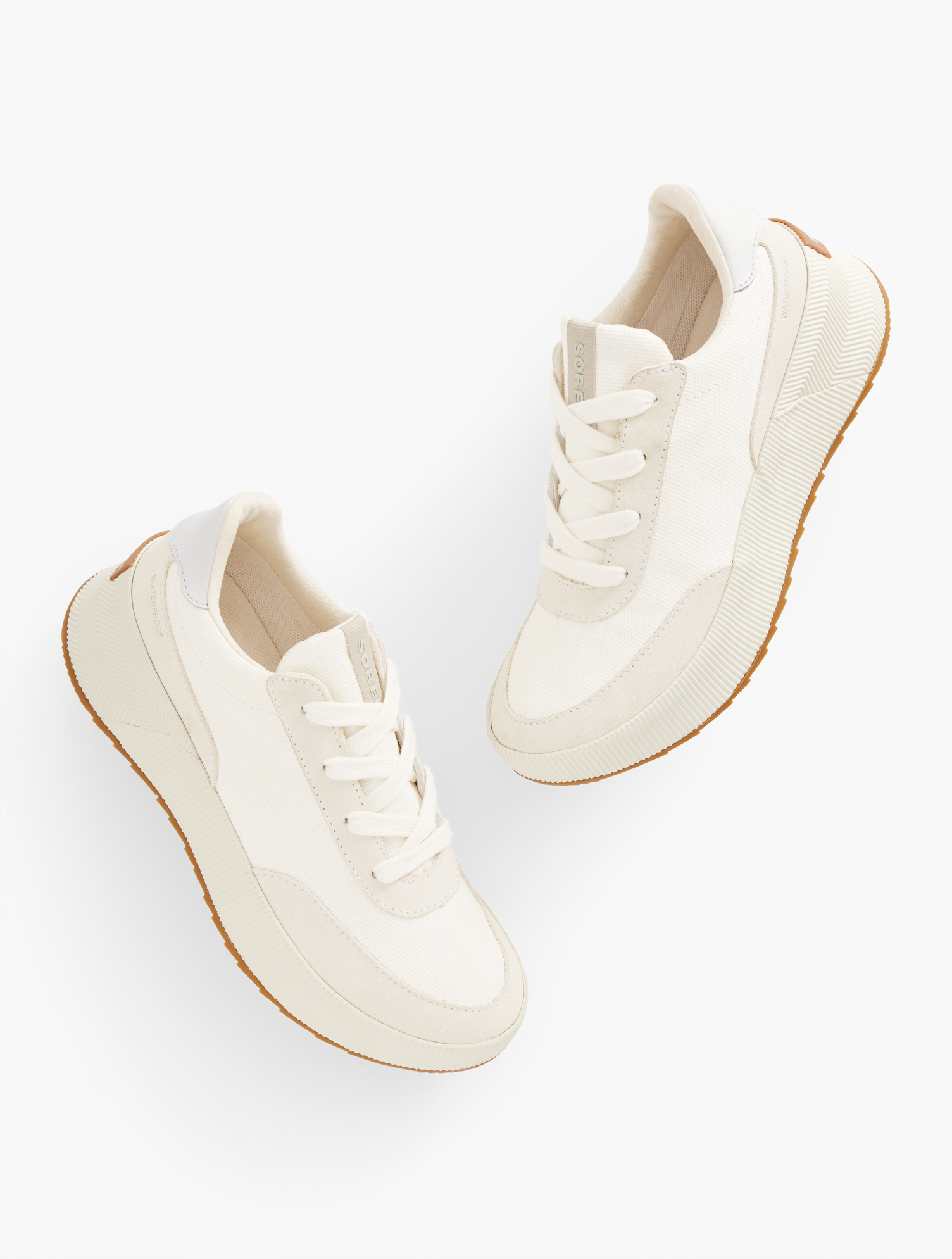 Talbots Out N Aboutâ¢ Iii City Sneakers - Sea Salt/chalk - 8 1/2 M  In Sea Salt,chalk
