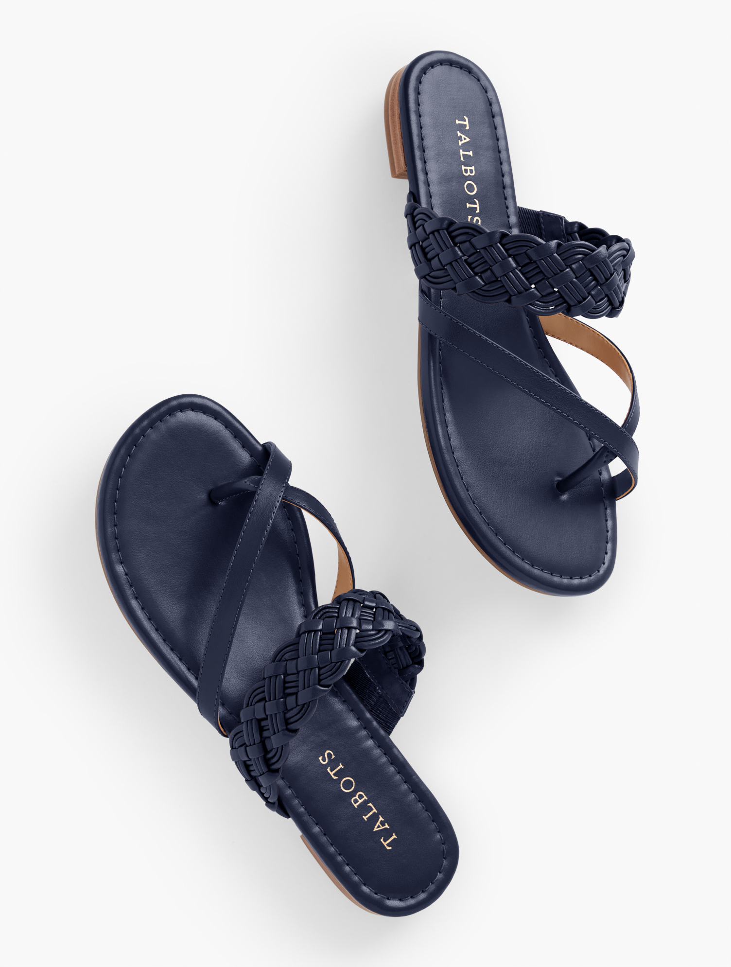 Talbots Gia Braided Sandals - Blue - 6m