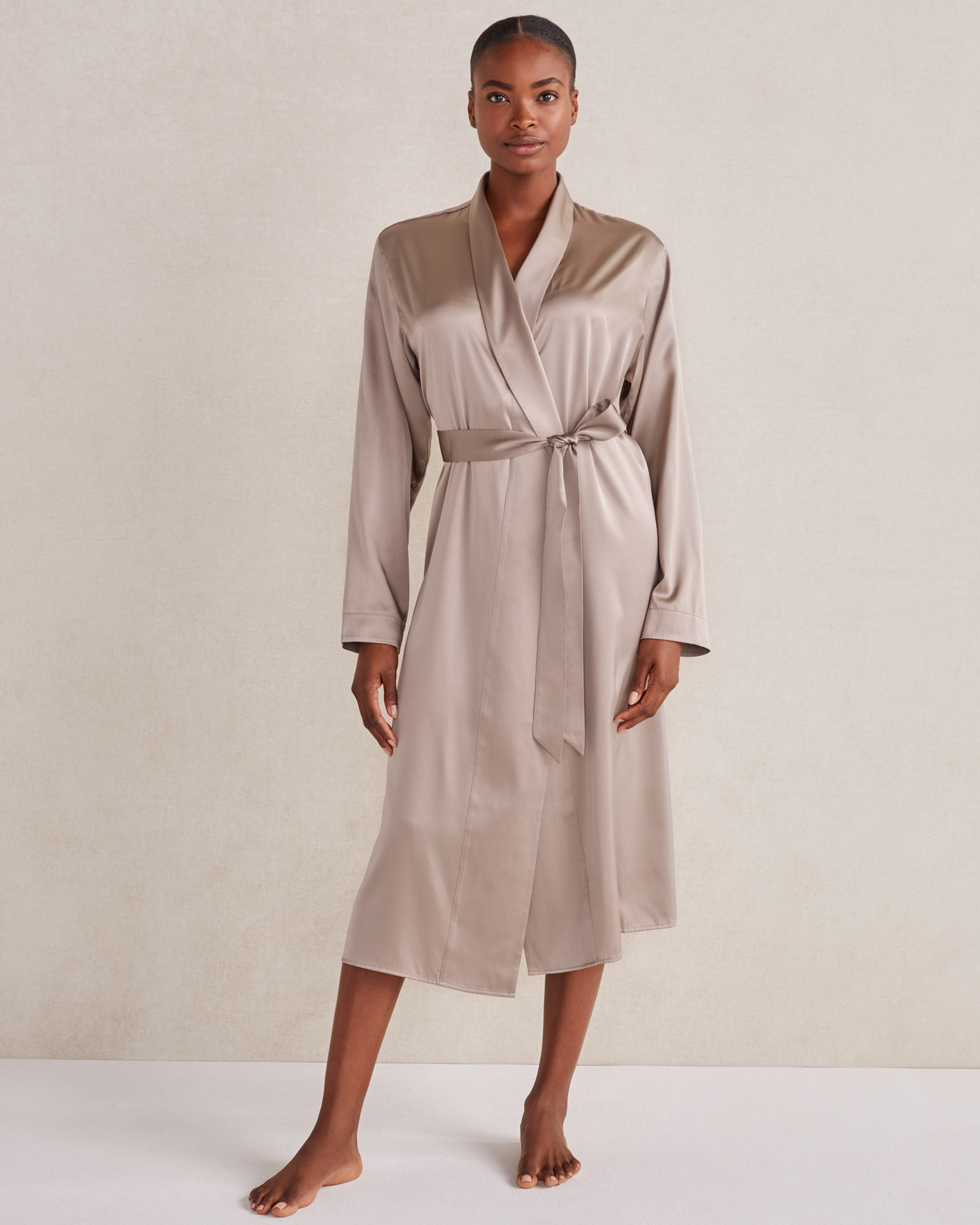 talbots silk dresses Washable Silk Shirt Dress