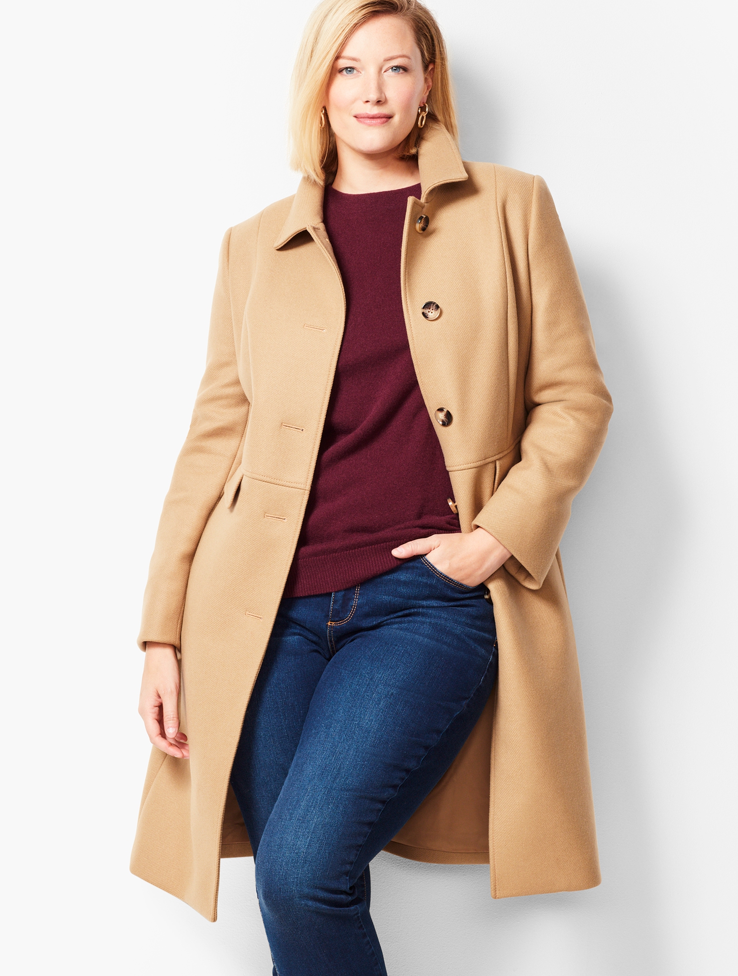 Melton Stadium Coat | Talbots
