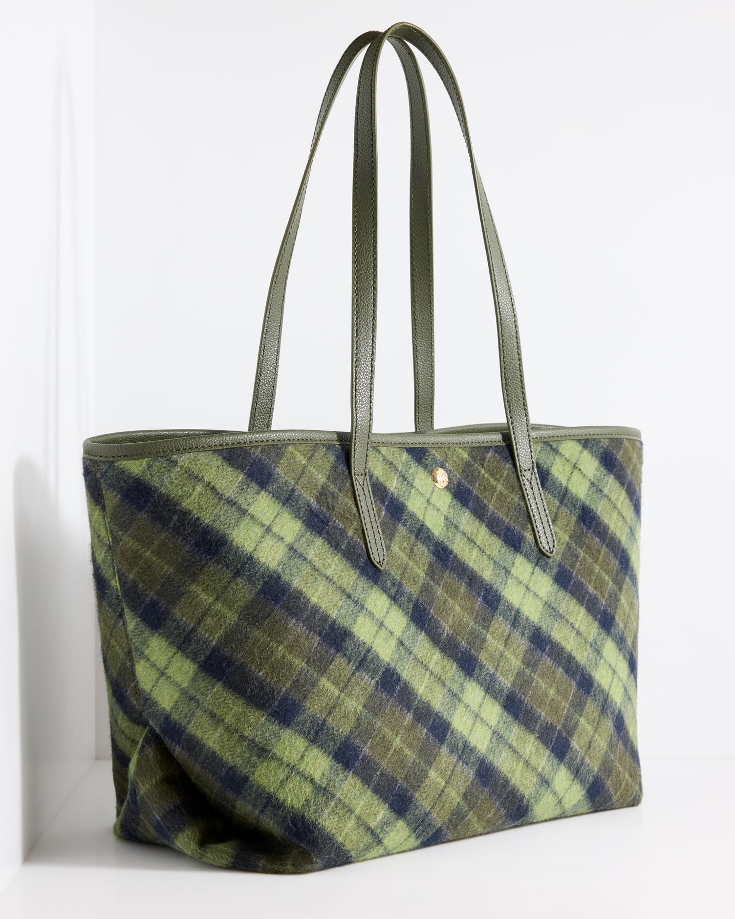 Harper Hunting Plaid Tote