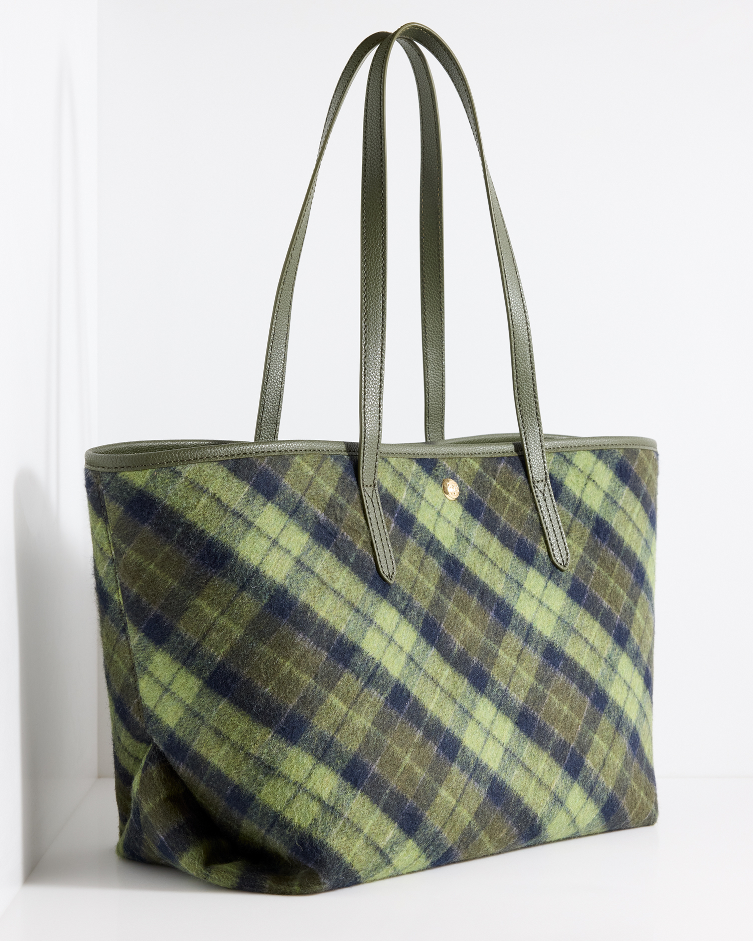 Harper Hunting Plaid Tote