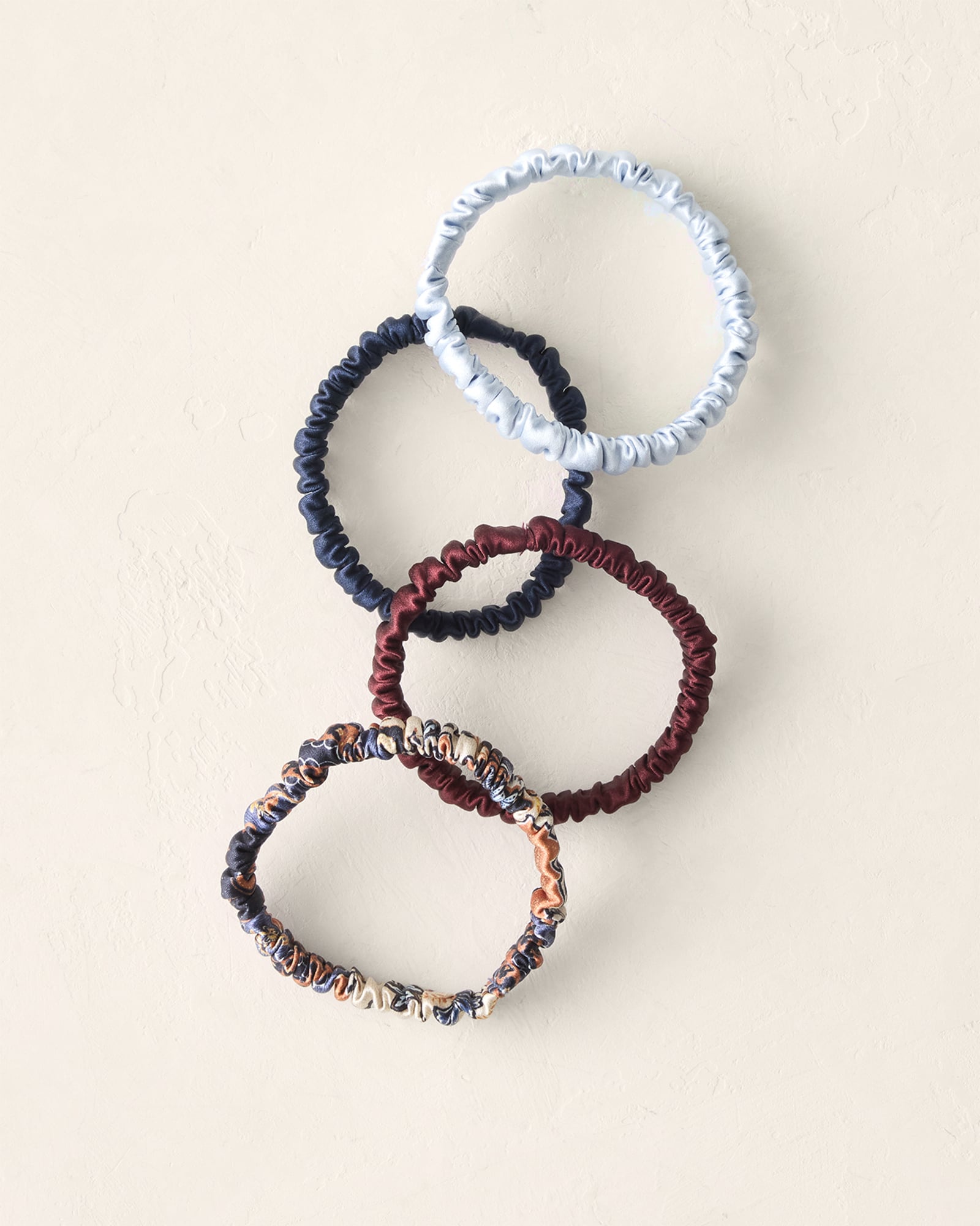 Washable Silk Hair Ties — Multi - thumbnail 7