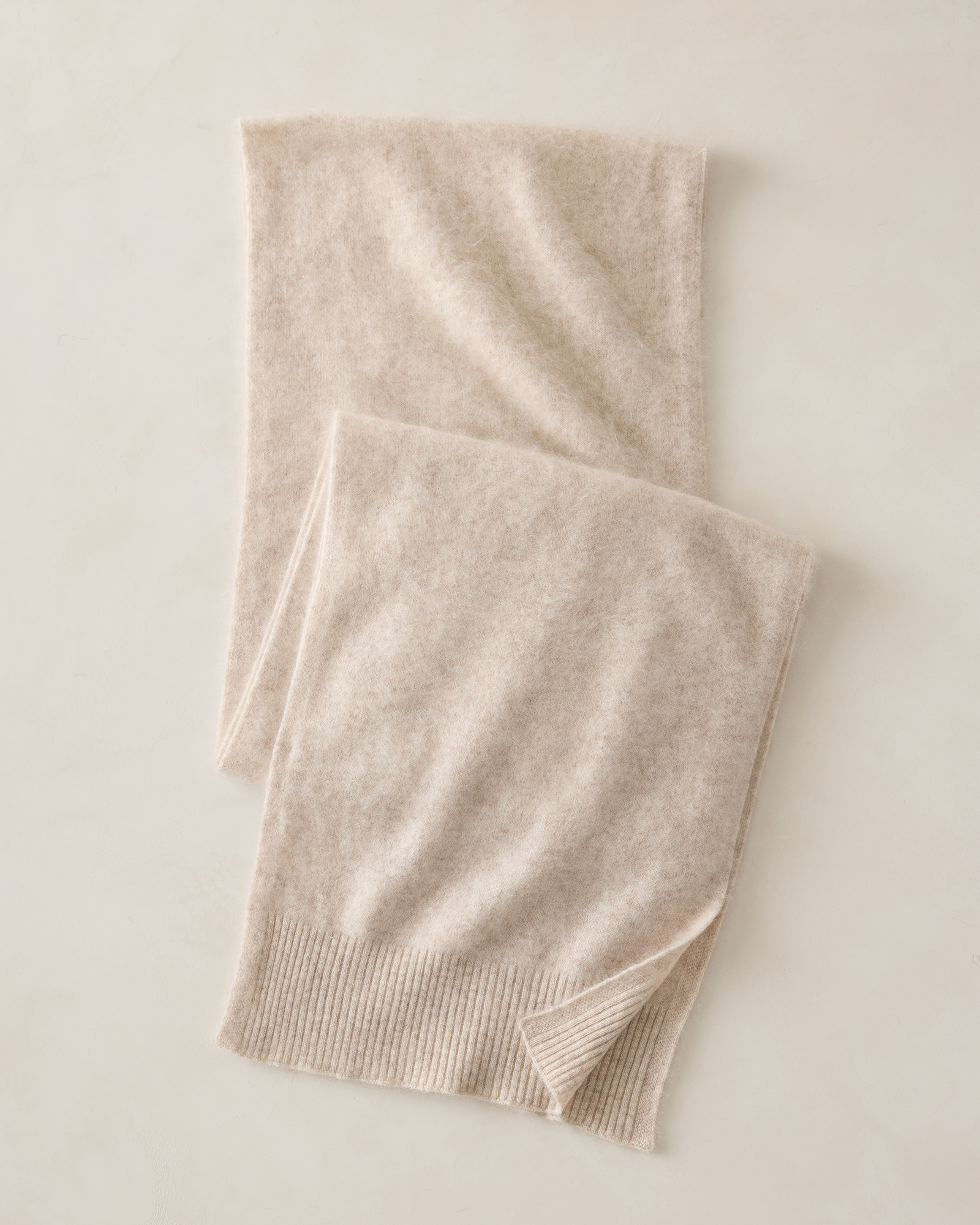 Brushed Cashmere Scarf