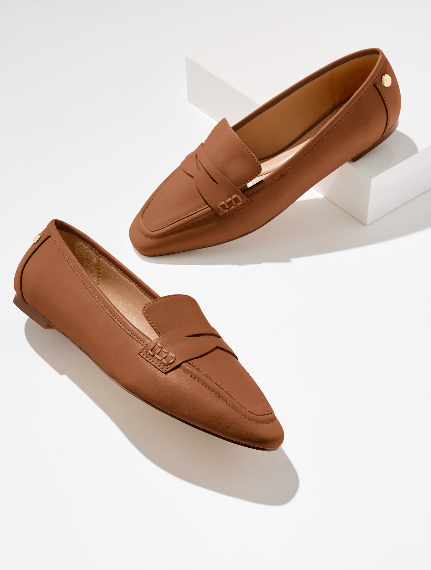 Erin Nappa Loafers - Jasper - 10M Talbots