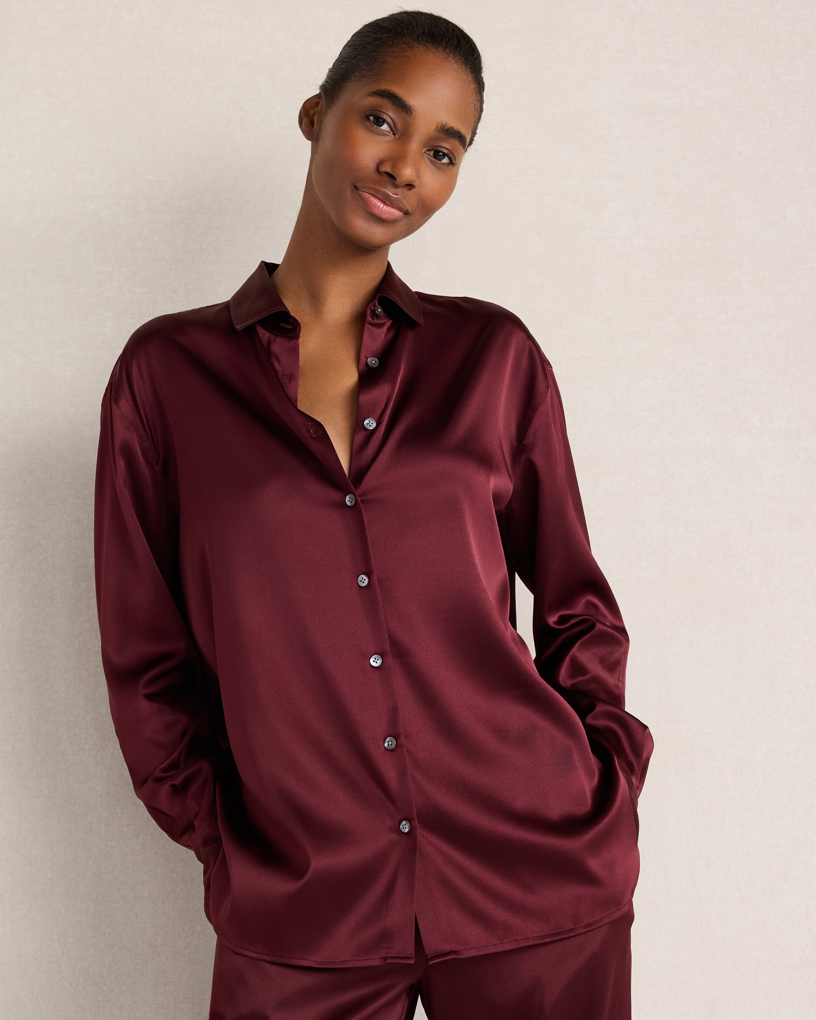 The Daily Shirt Washable Silk