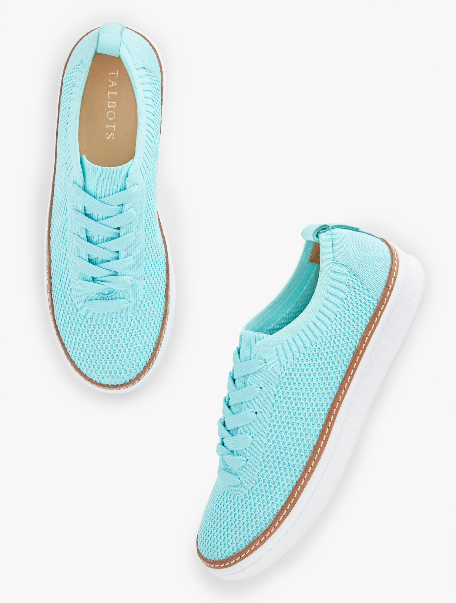 Talbots Brittany Knit Sneakers - Gulf Stream - 5m